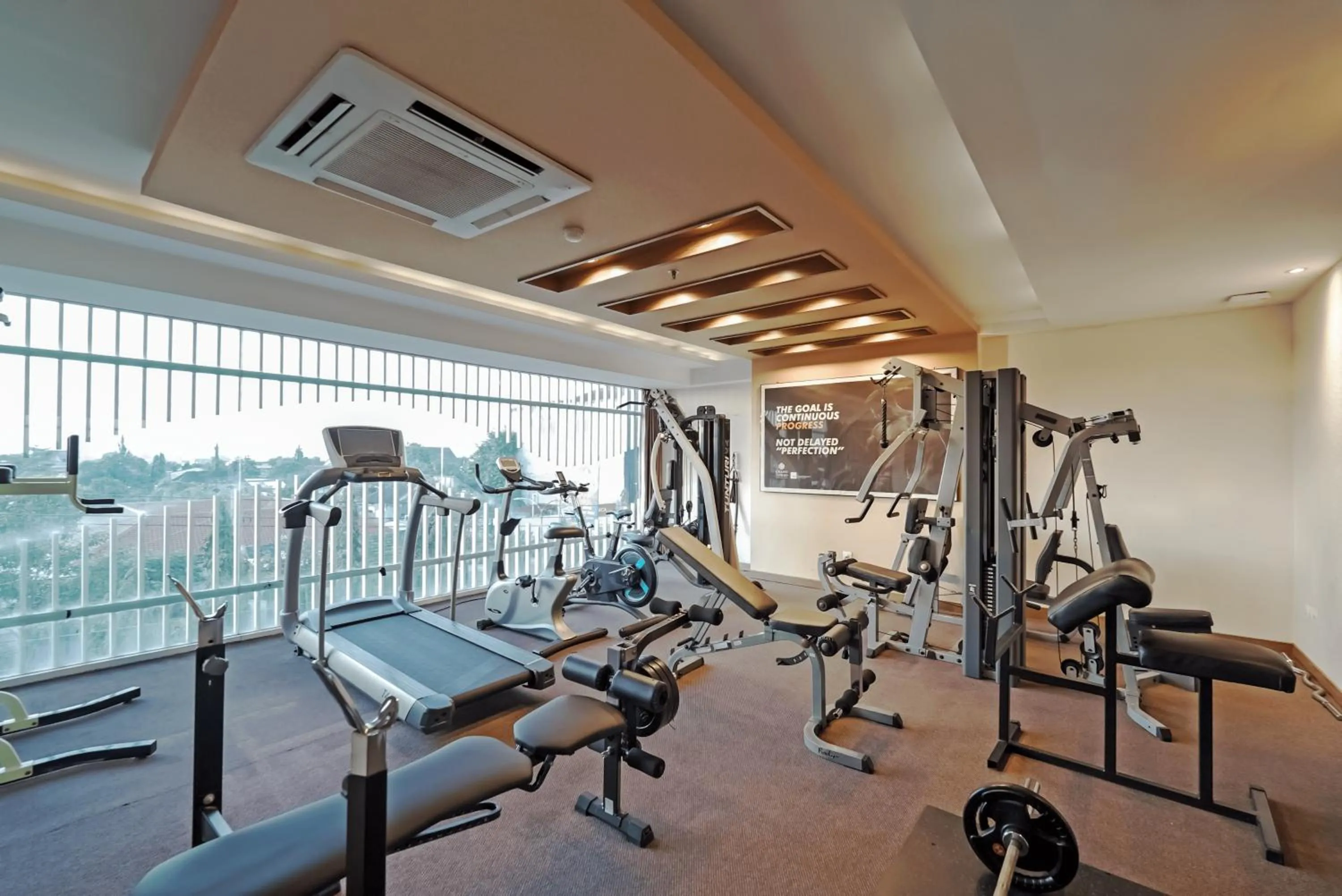 Fitness centre/facilities in Grand Tjokro Yogyakarta