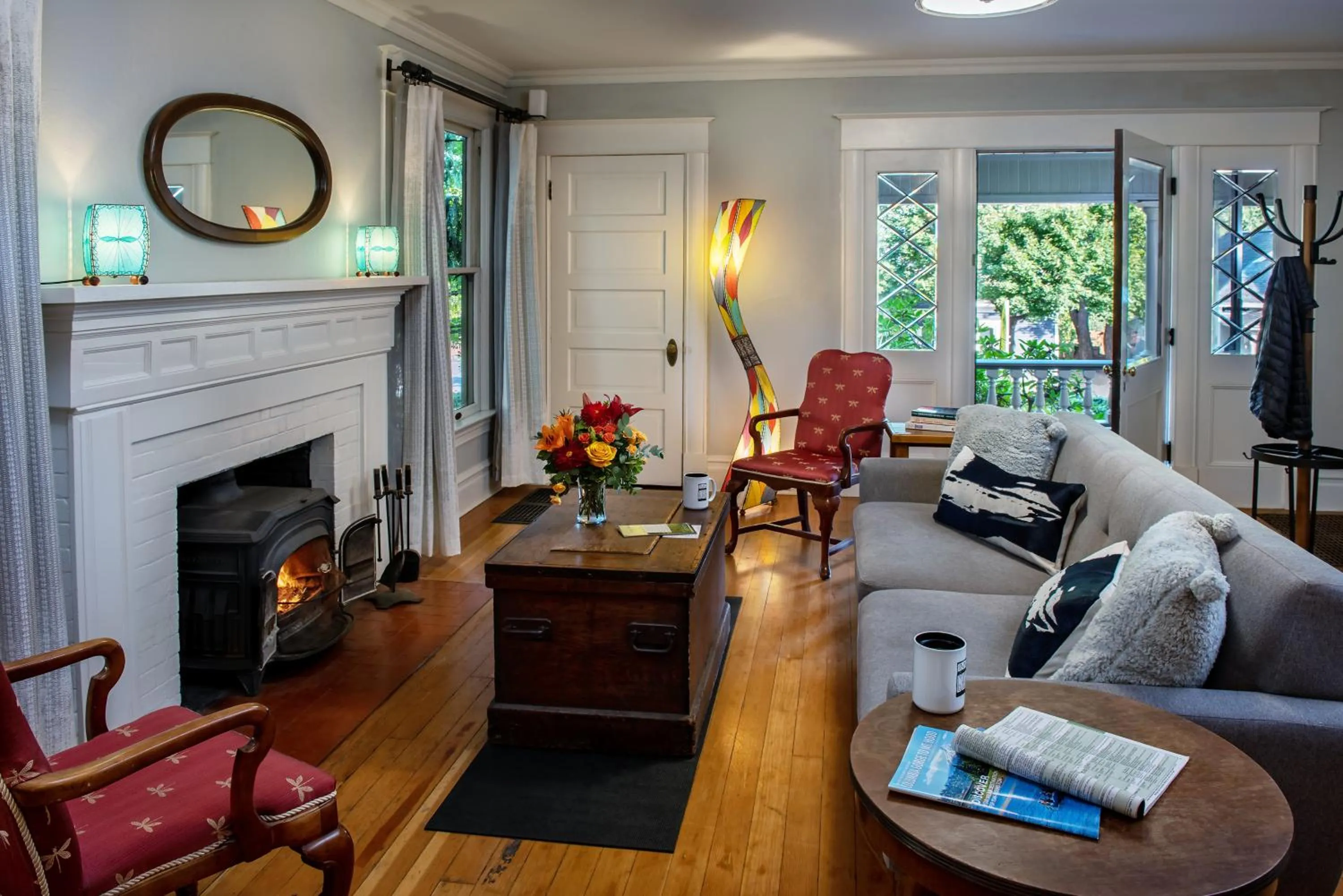 Lobby or reception in Inn at the Gorge