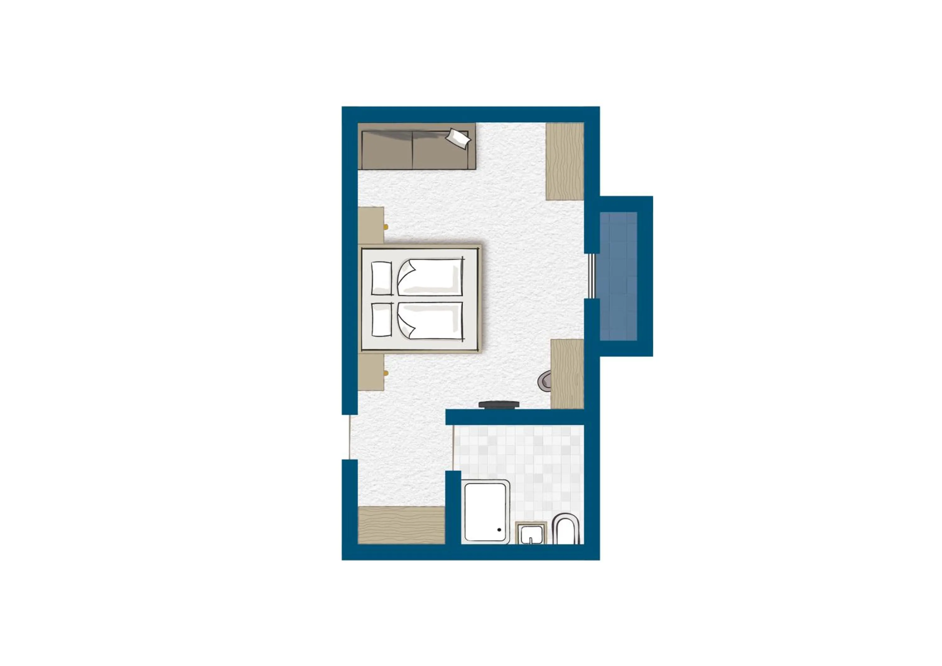 Floor plan in Lerchs Landhotel