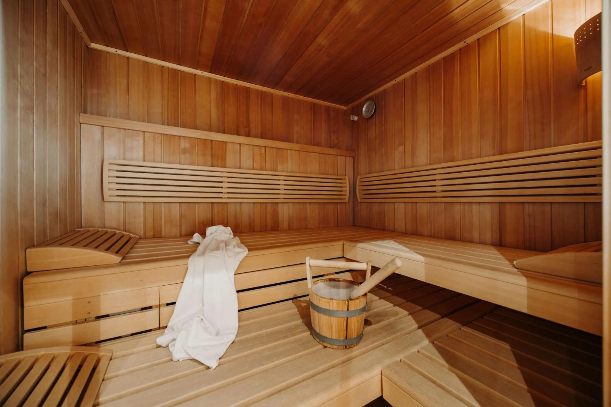 Sauna in Lerchs Landhotel