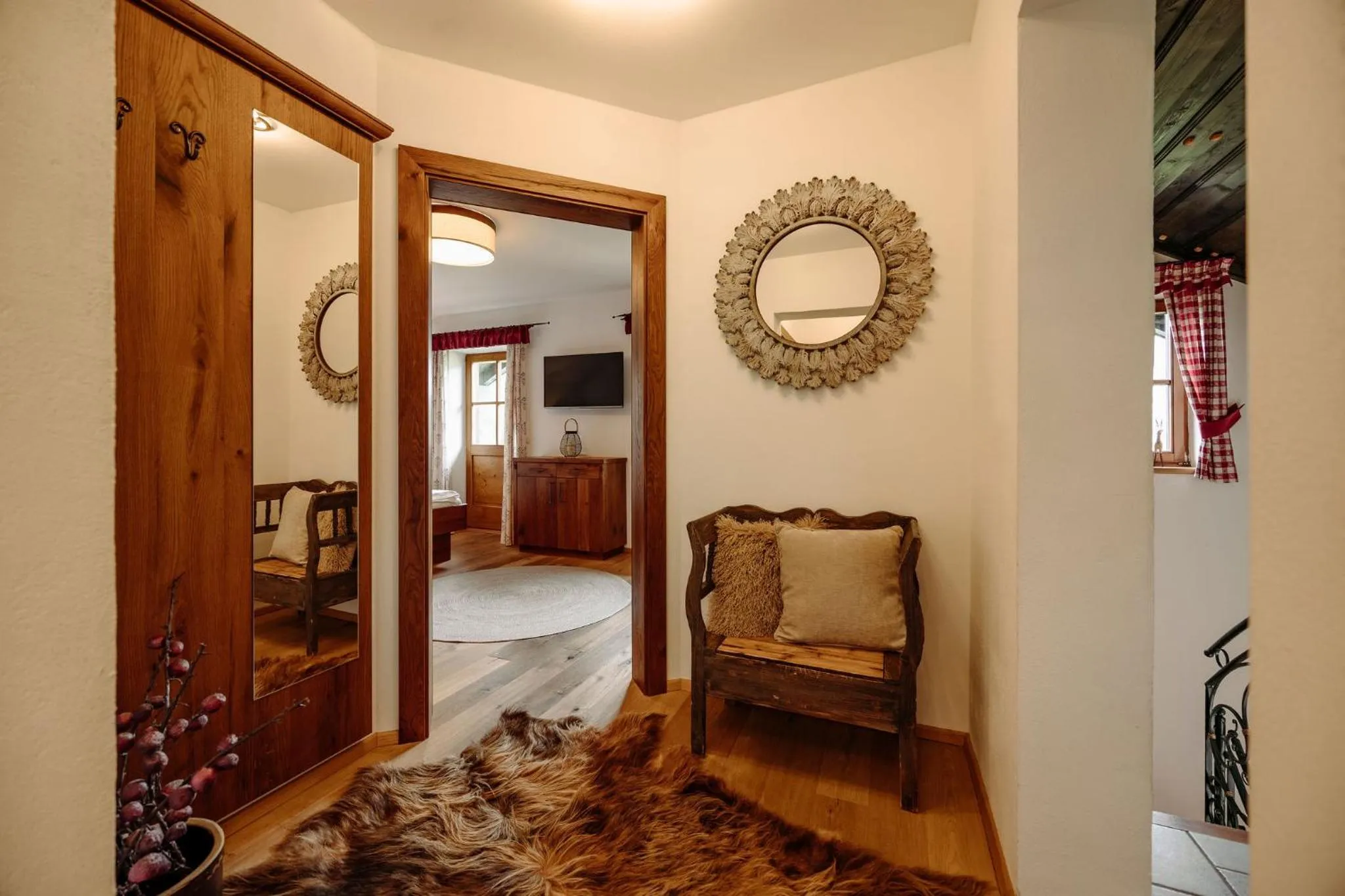 Bedroom in Lerchs Landhotel