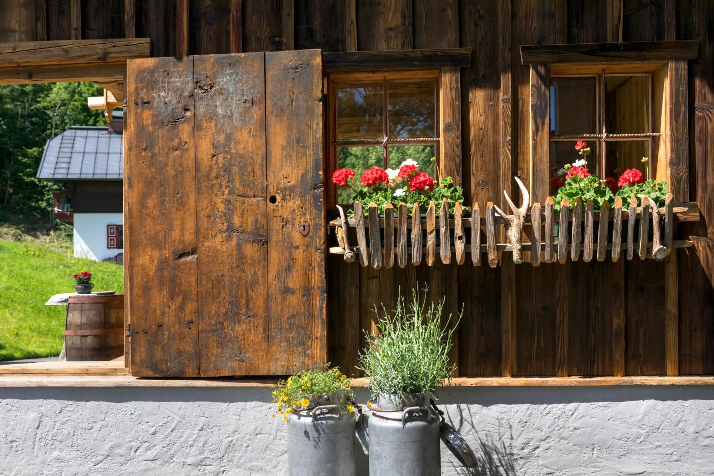 Garden in Lerchs Landhotel