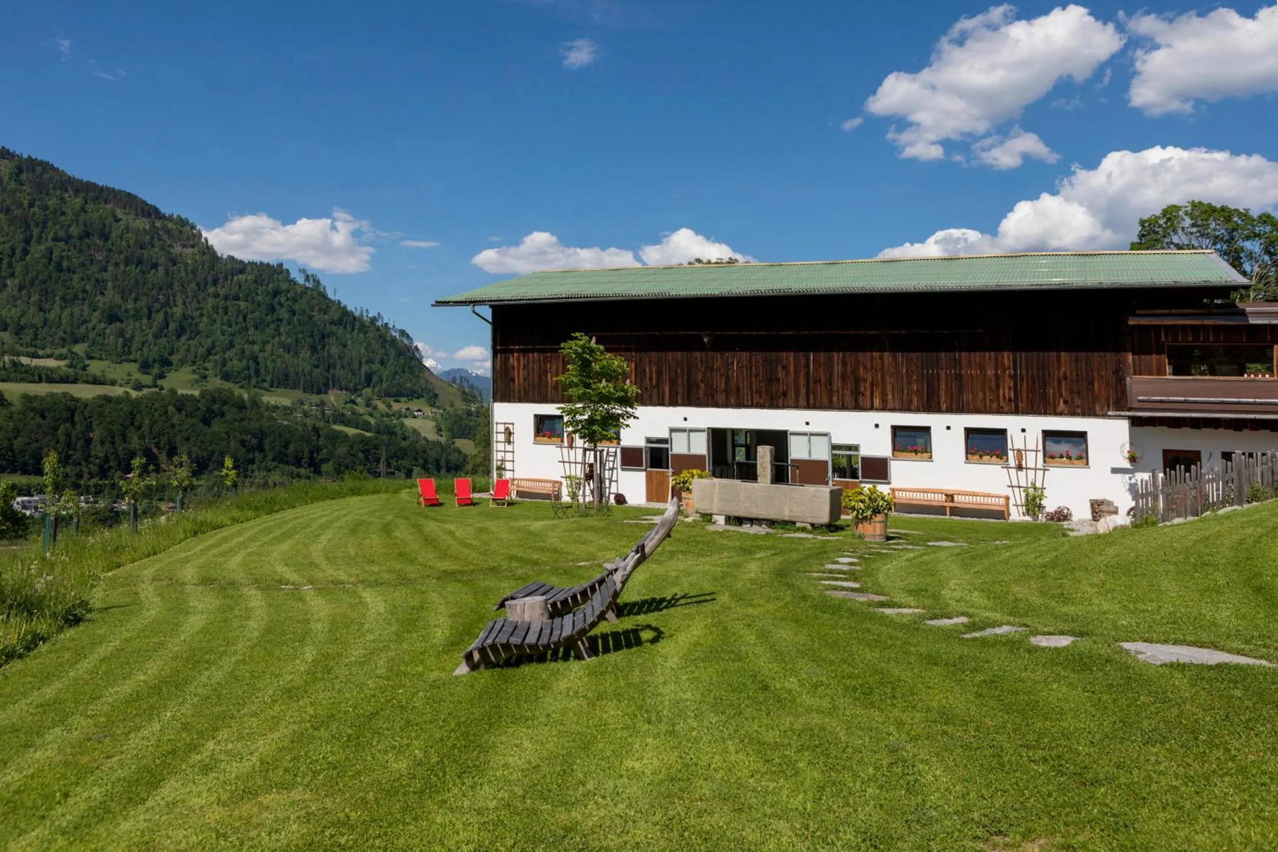 Garden in Lerchs Landhotel