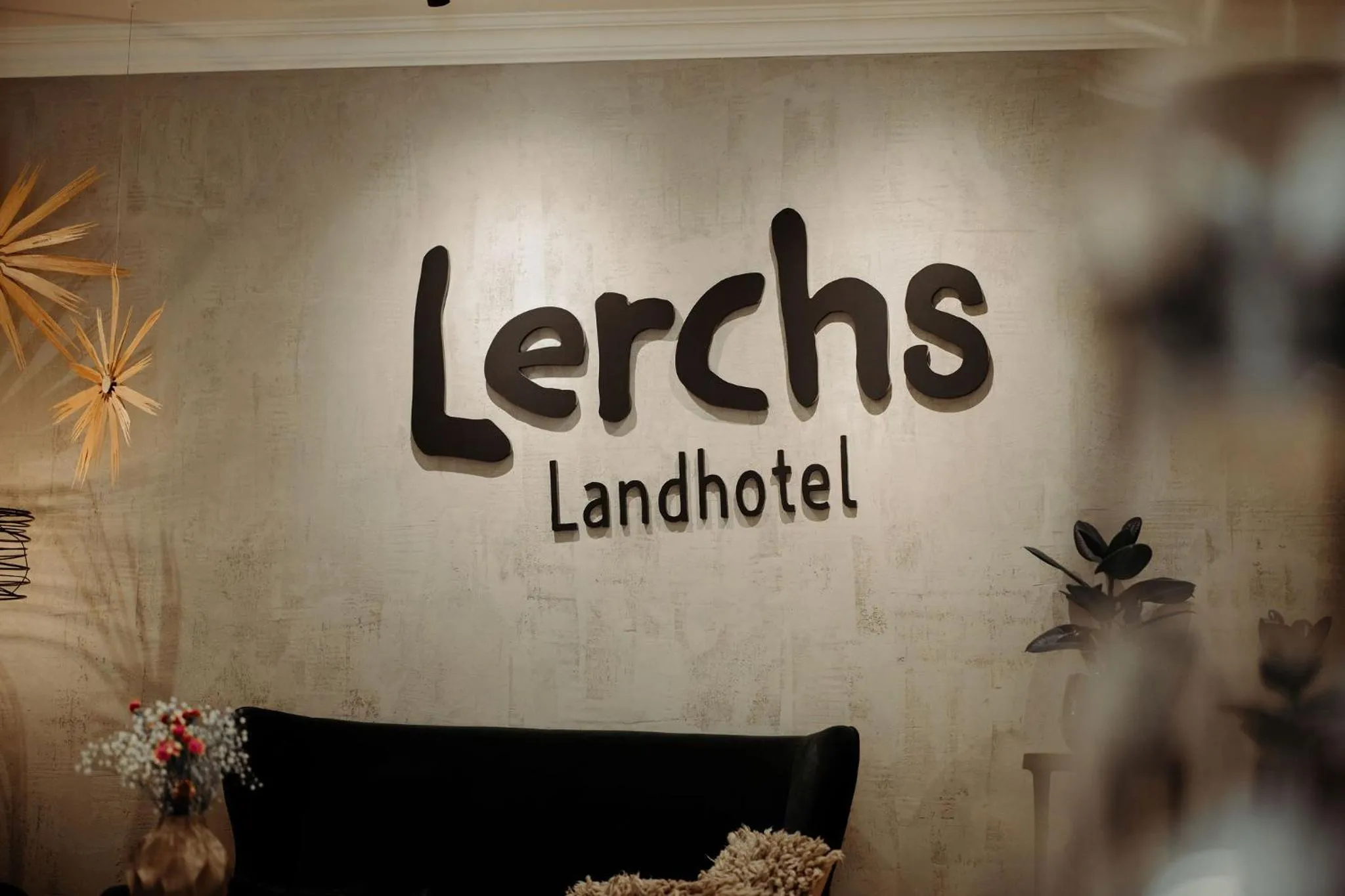 Lobby or reception in Lerchs Landhotel