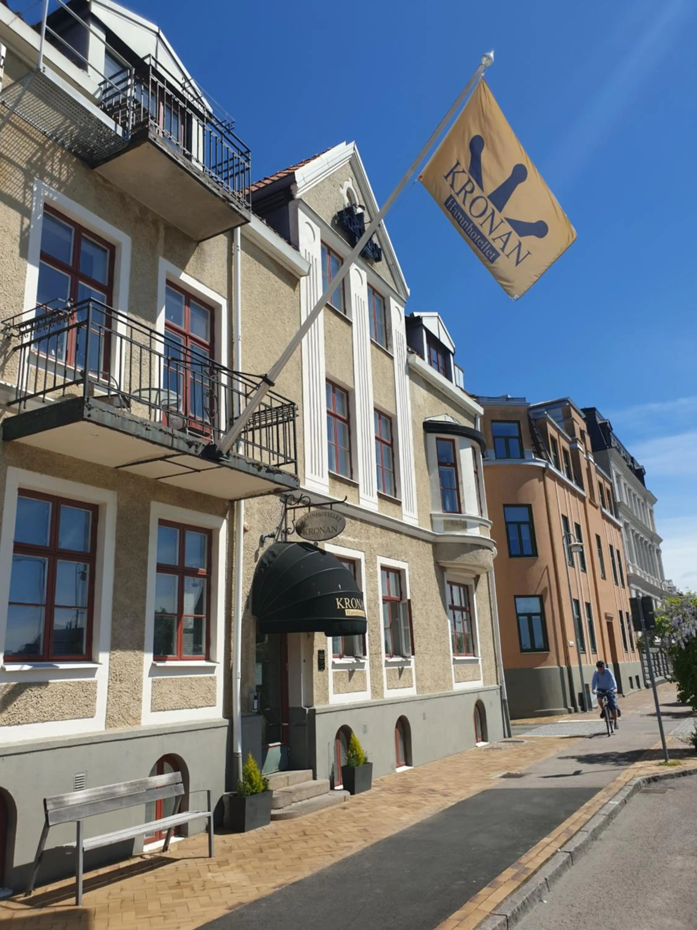 Facade/entrance in Hamnhotellet Kronan