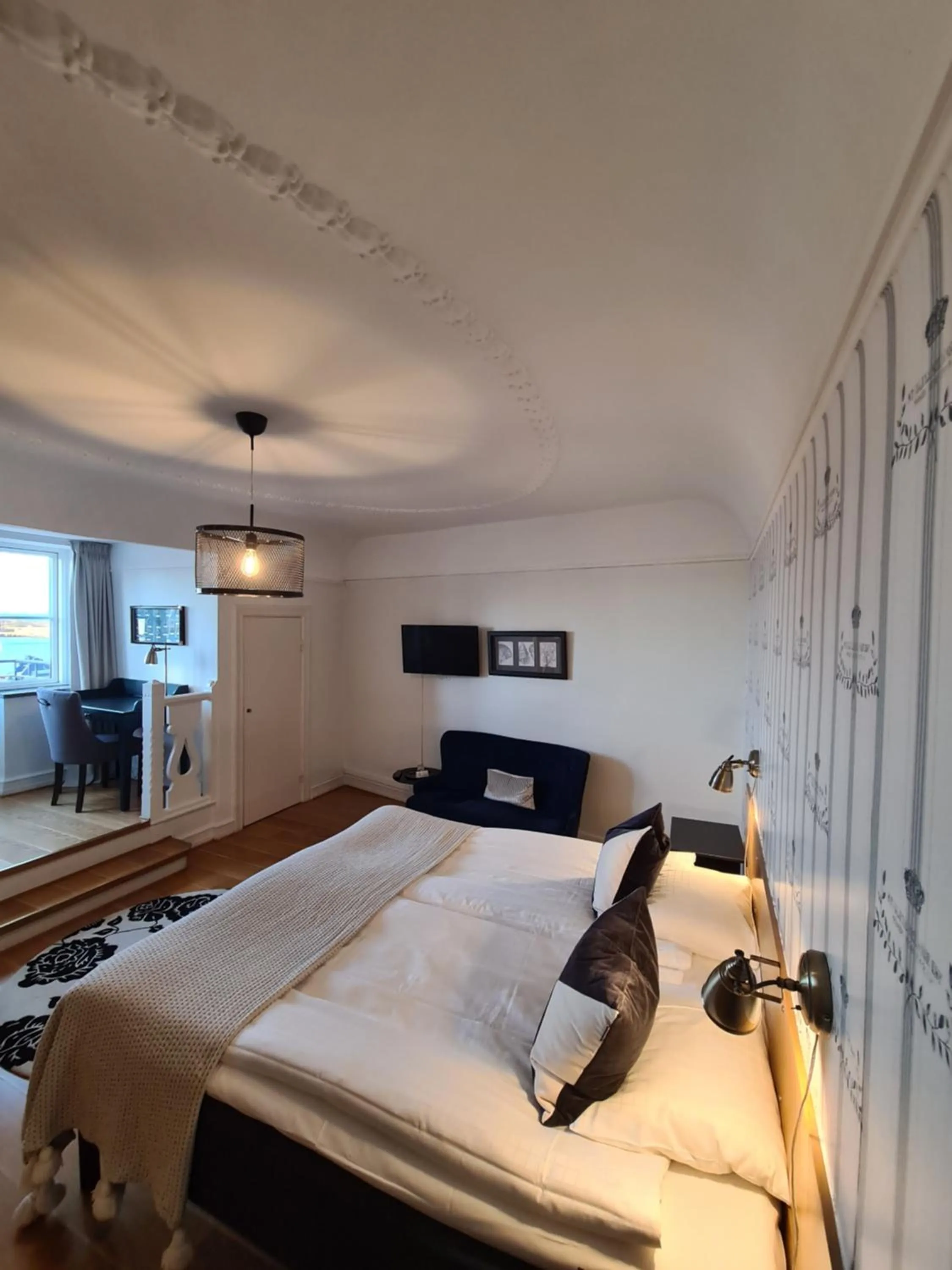 Bed in Hamnhotellet Kronan