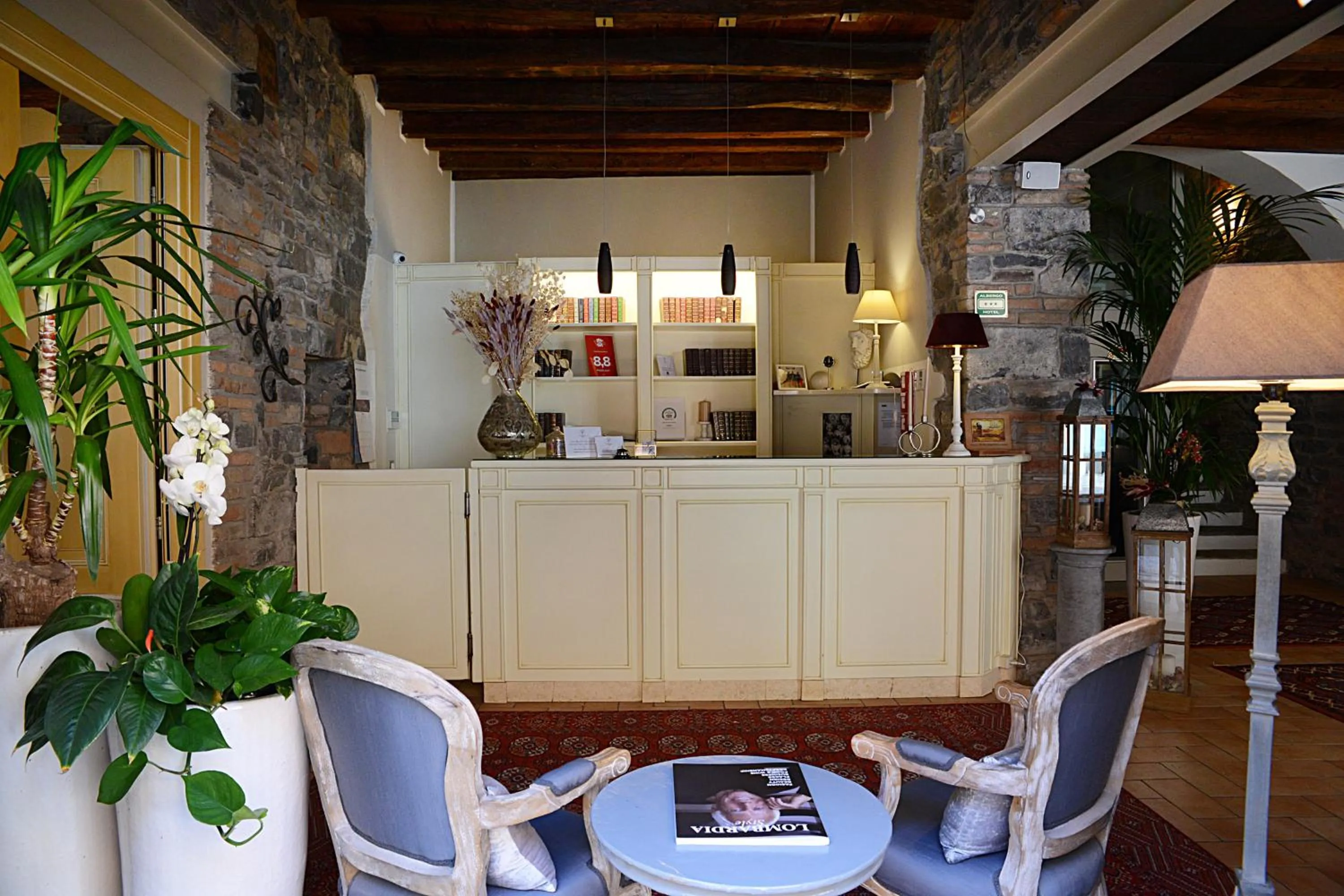 Lobby or reception in Hotel Borgo Antico