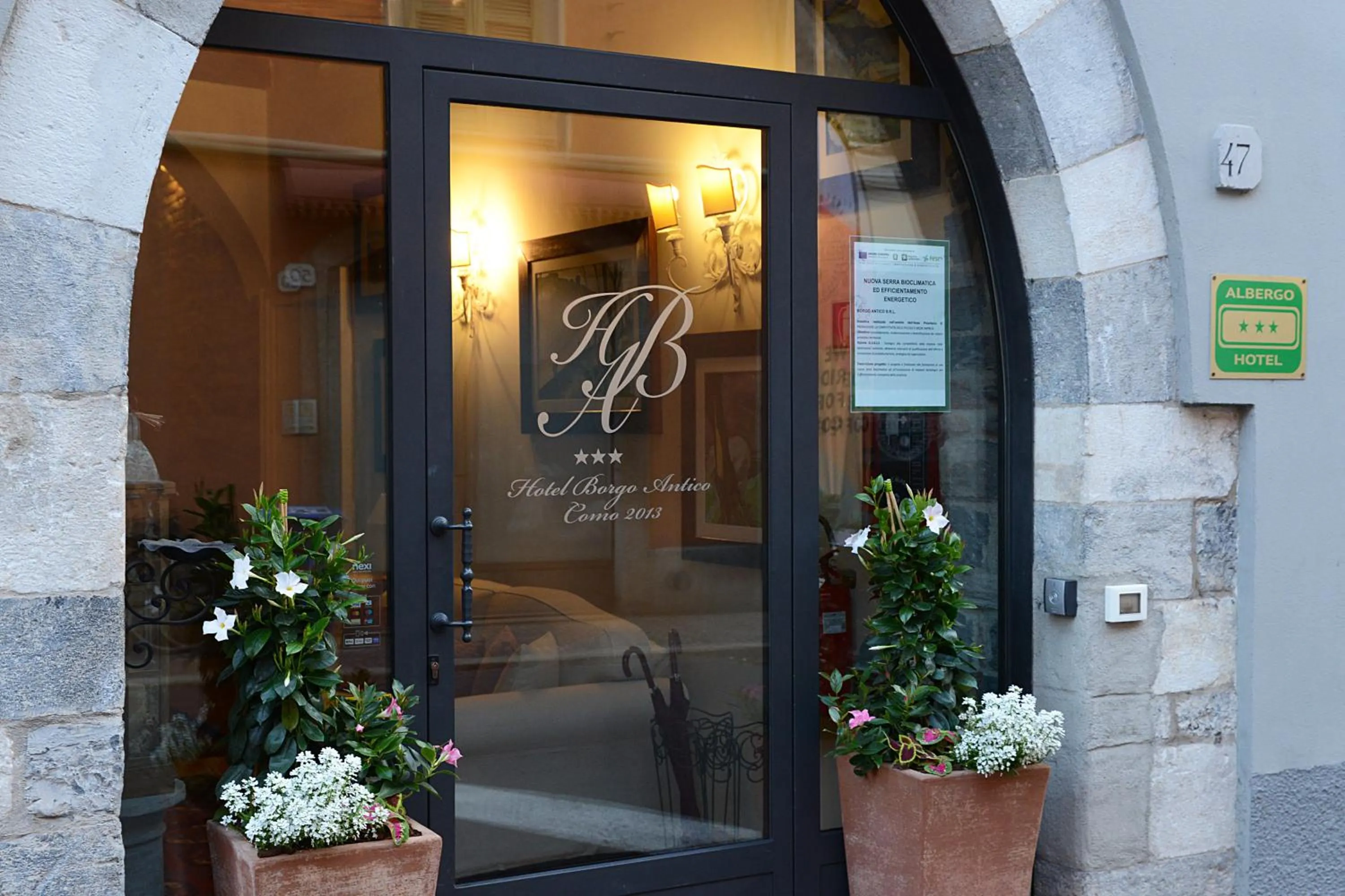 Property building in Hotel Borgo Antico
