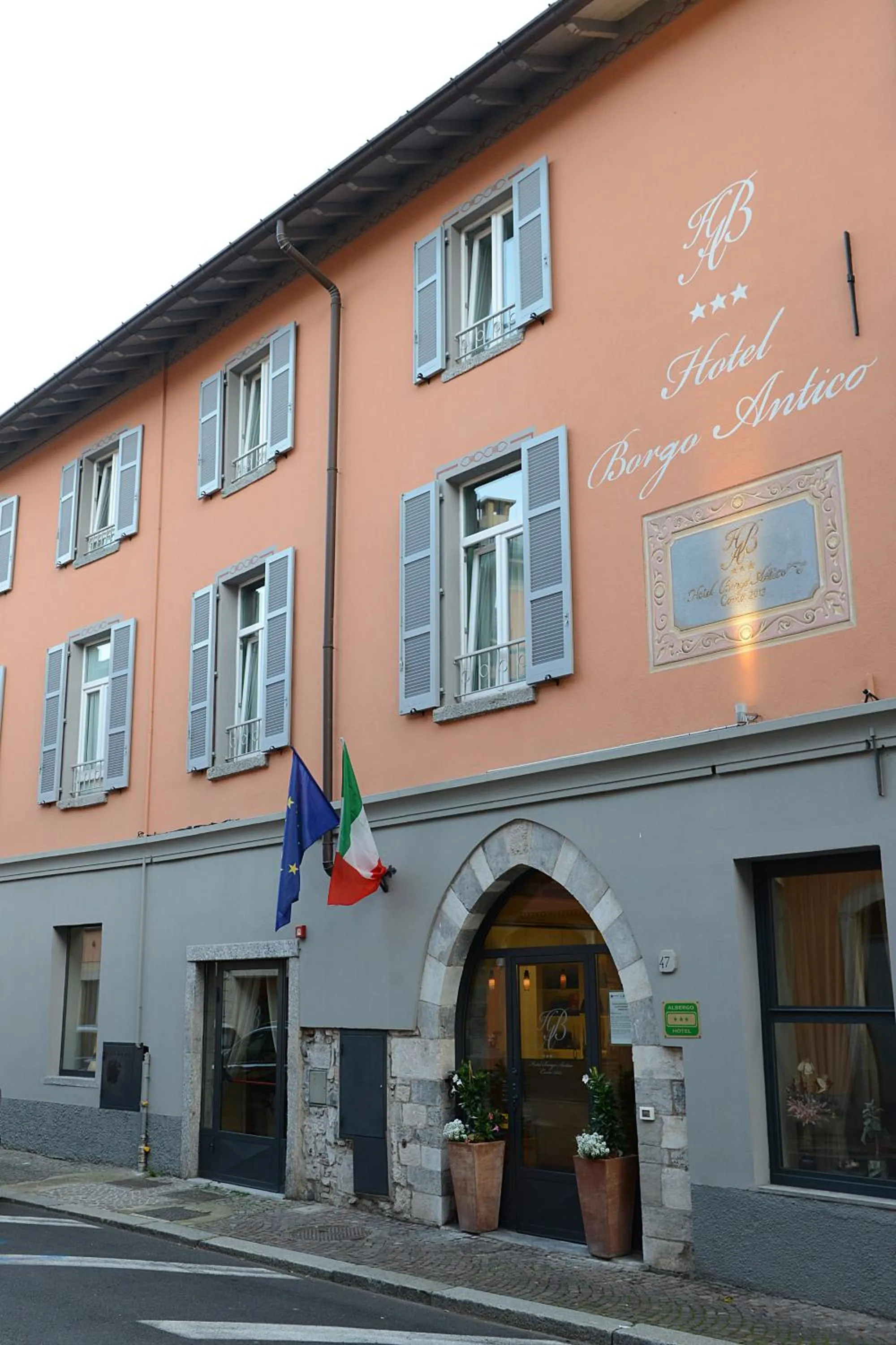 Property building in Hotel Borgo Antico