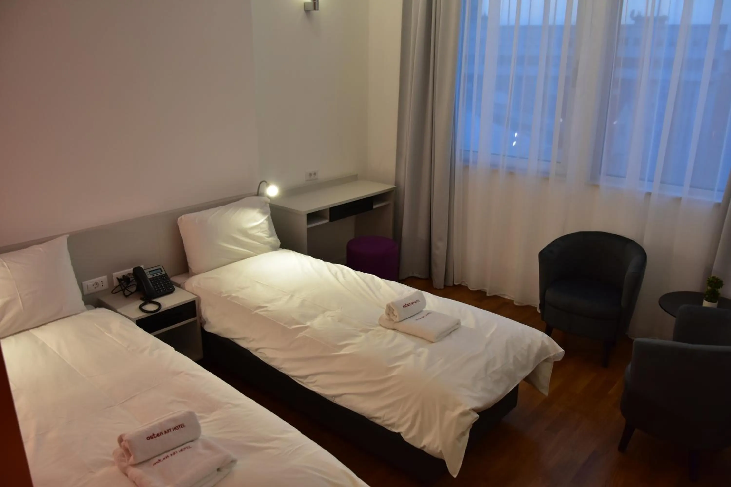 Bed in Osten Art Hotel