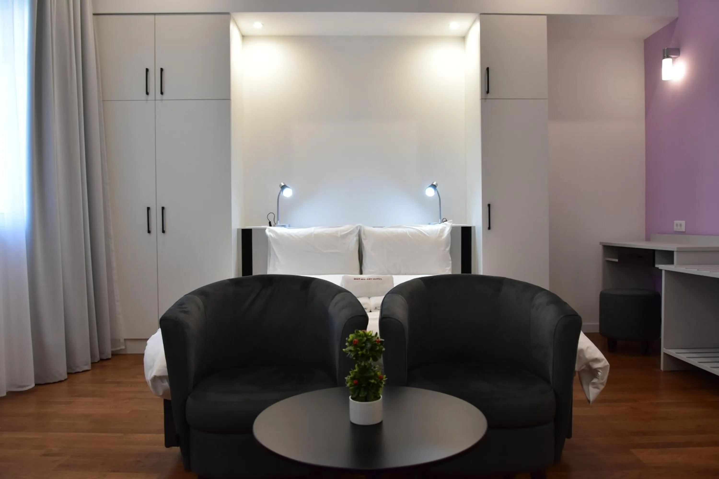 Bed in Osten Art Hotel