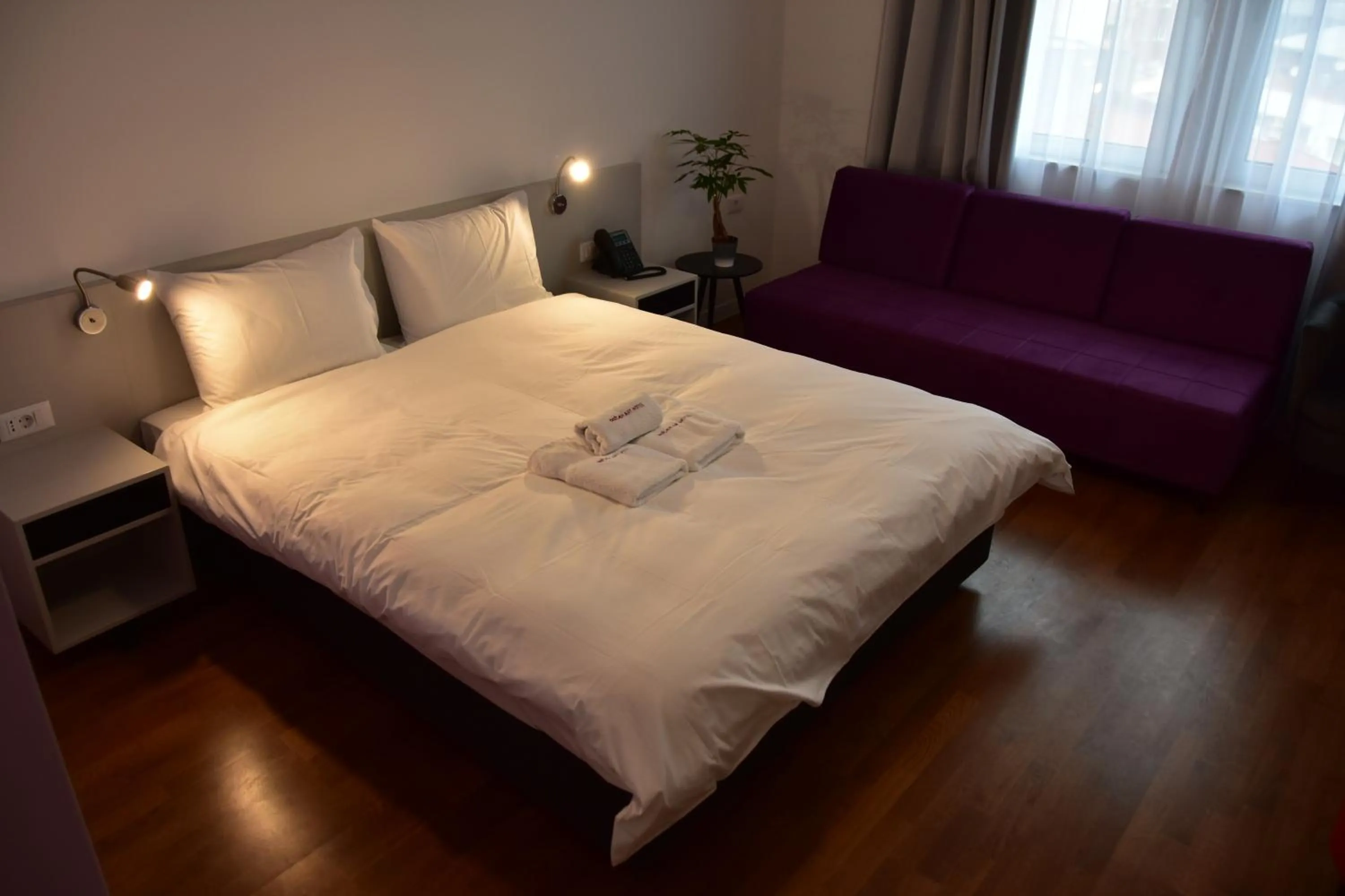 Bed in Osten Art Hotel