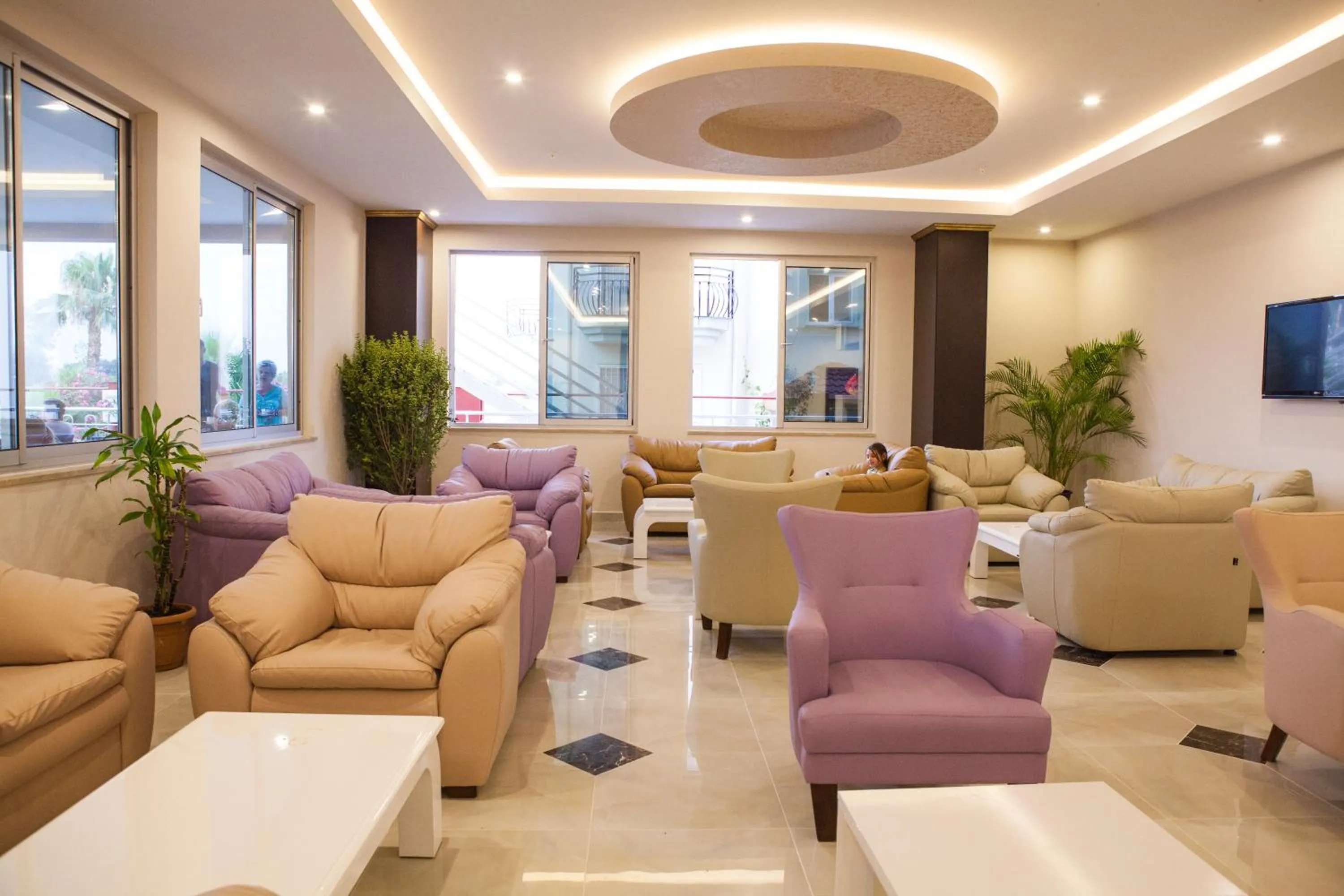 Lobby or reception in Side West Park Hotel