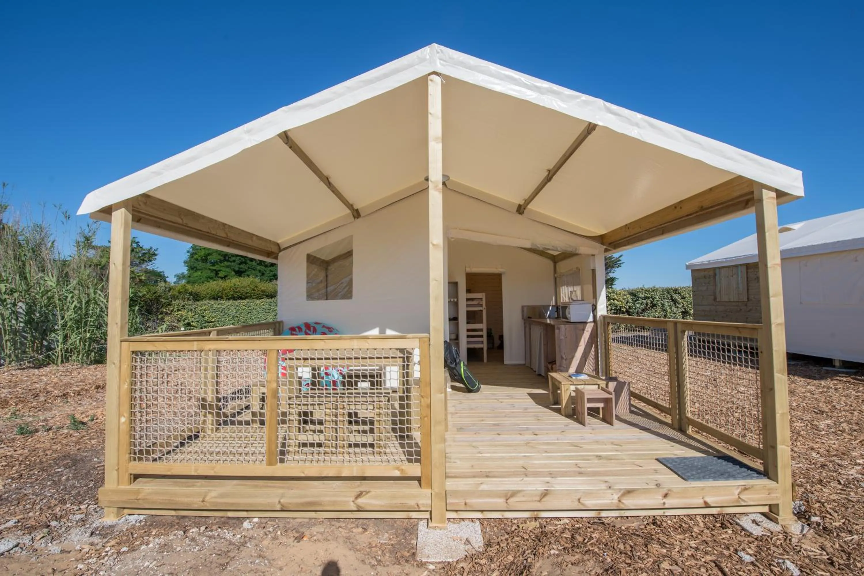 Patio in Camping Les Grenettes
