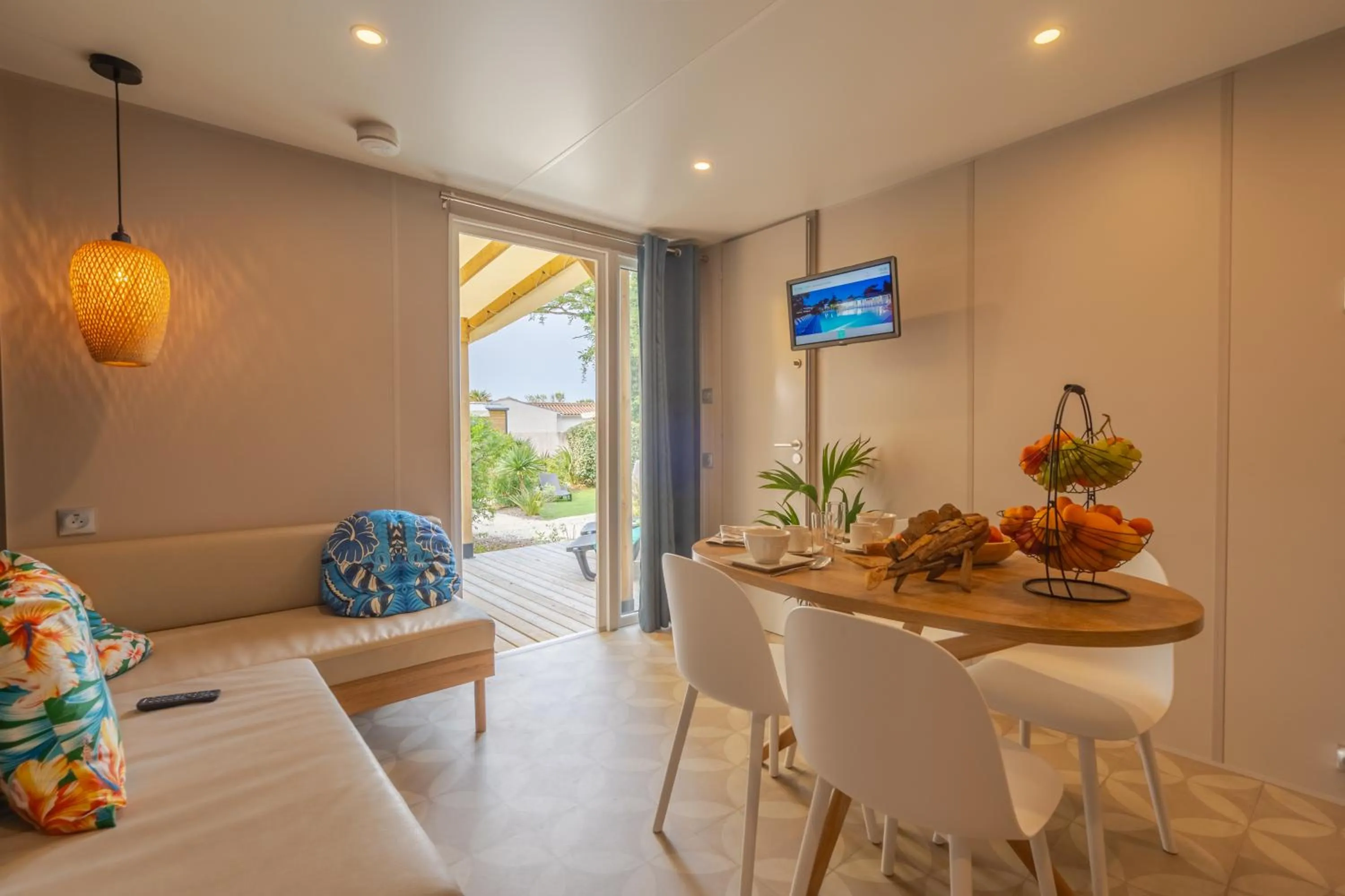 Living room in Camping Les Grenettes