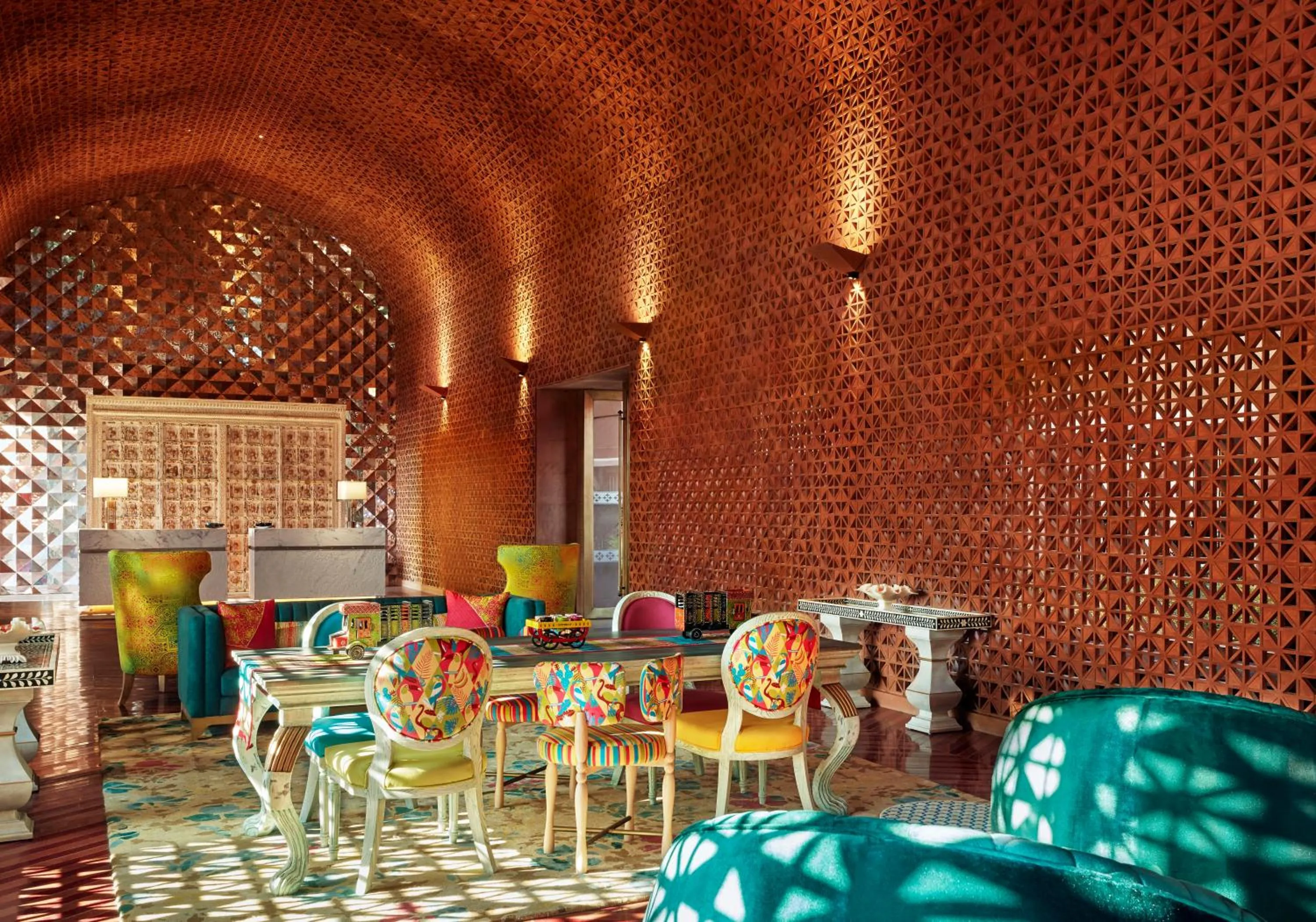 Lobby or reception in Taj Devi Ratn Resort & Spa, Jaipur