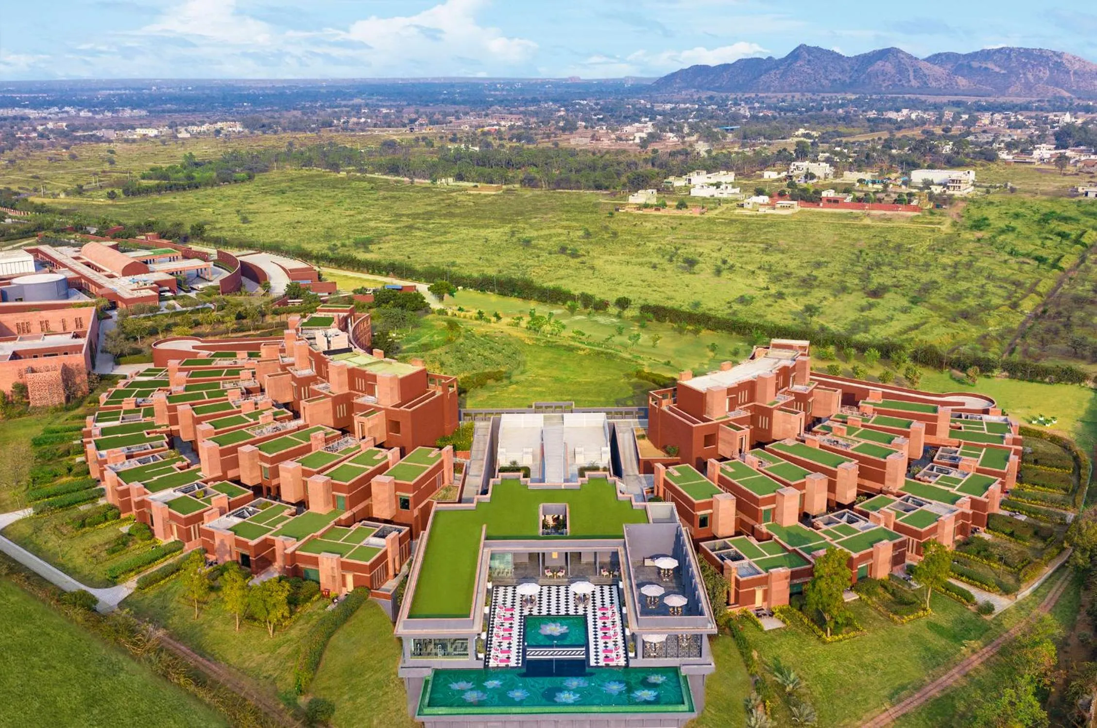Bird's eye view in Taj Devi Ratn Resort & Spa, Jaipur
