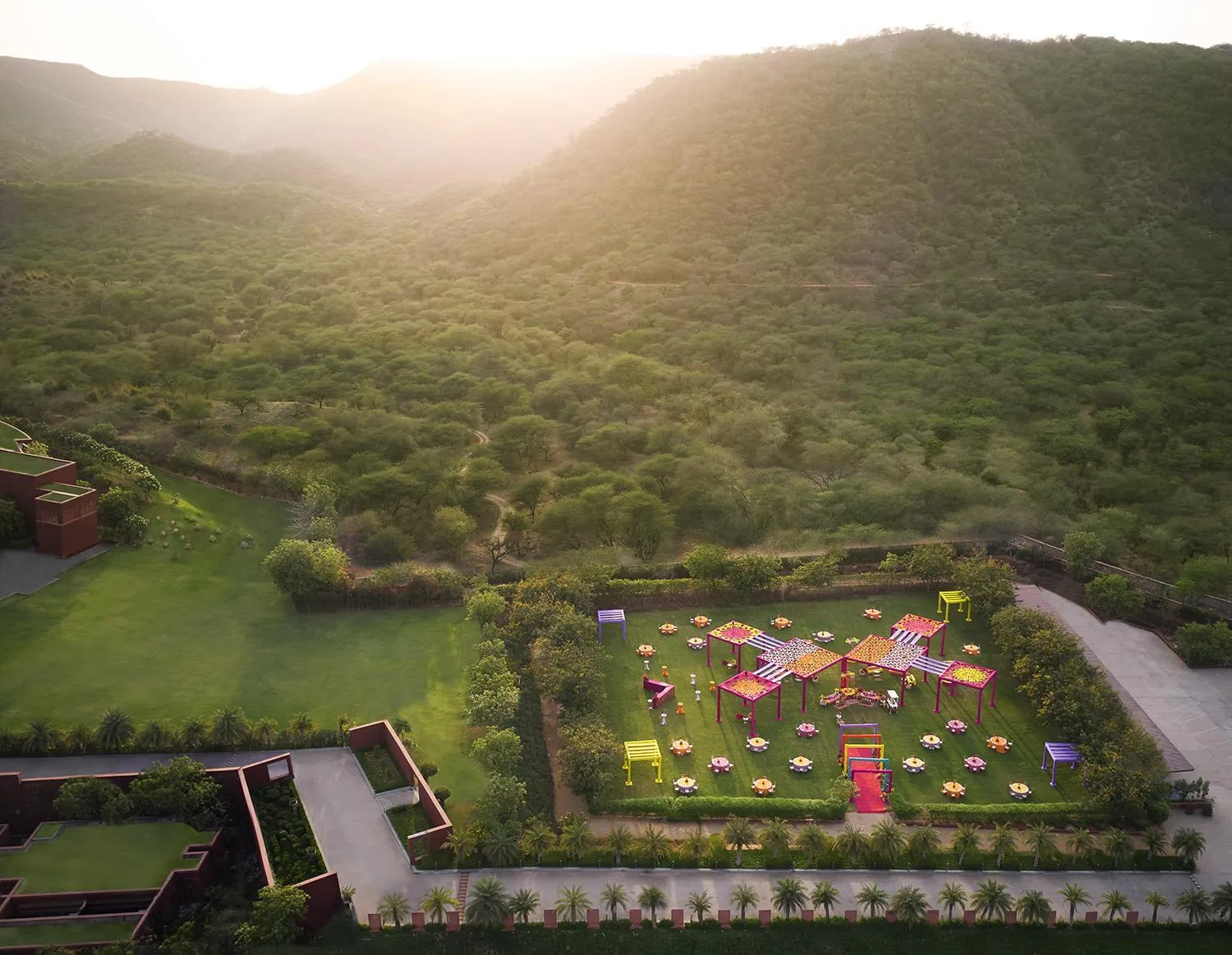 Bird's eye view in Taj Devi Ratn Resort & Spa, Jaipur