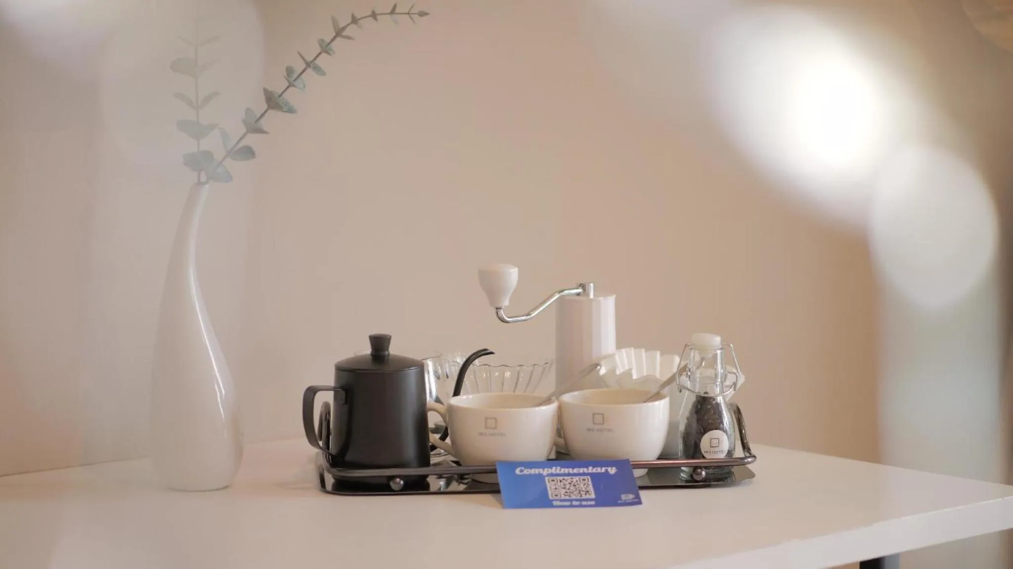 Coffee/tea facilities in W3 Hotel