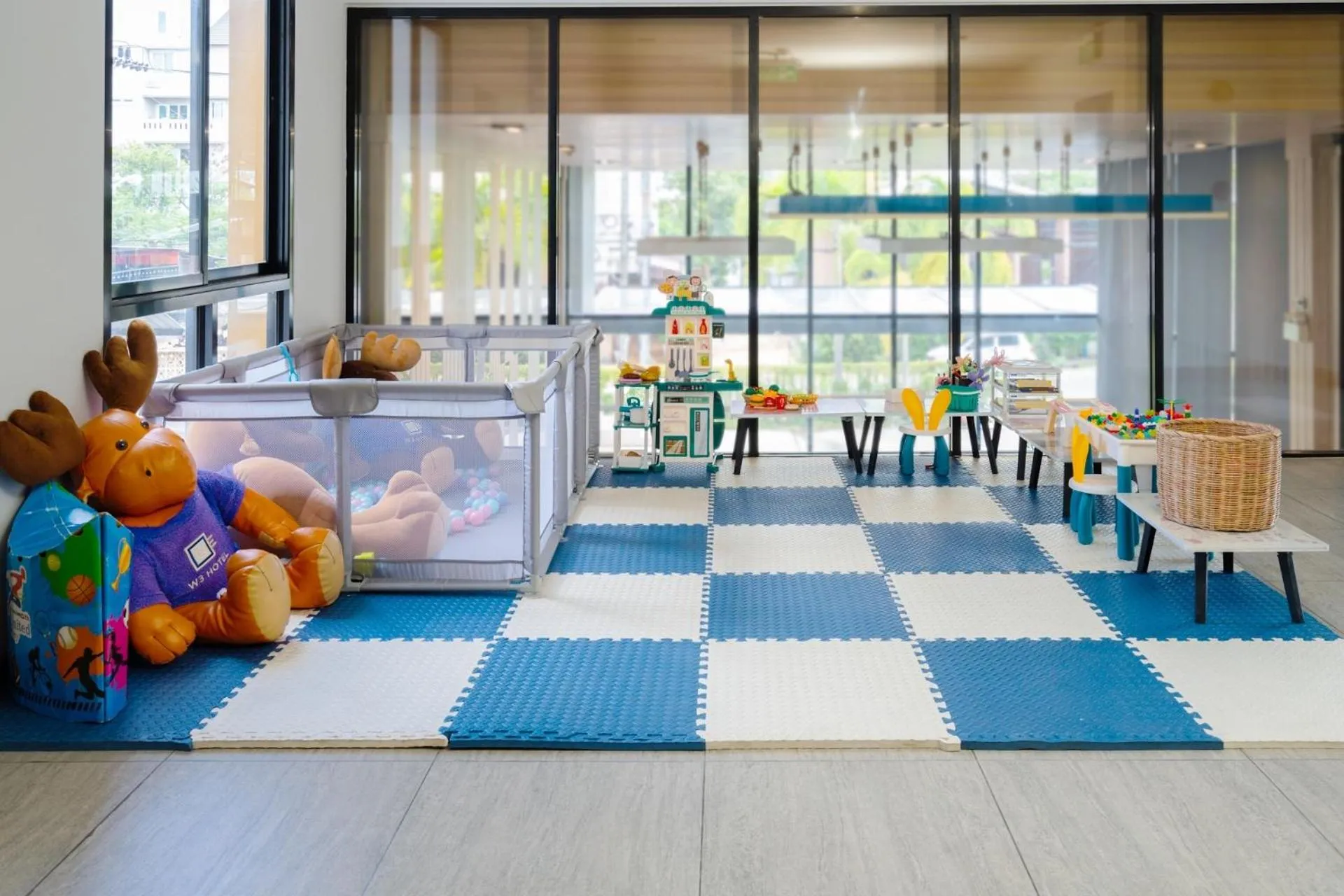 Children play ground in W3 Hotel