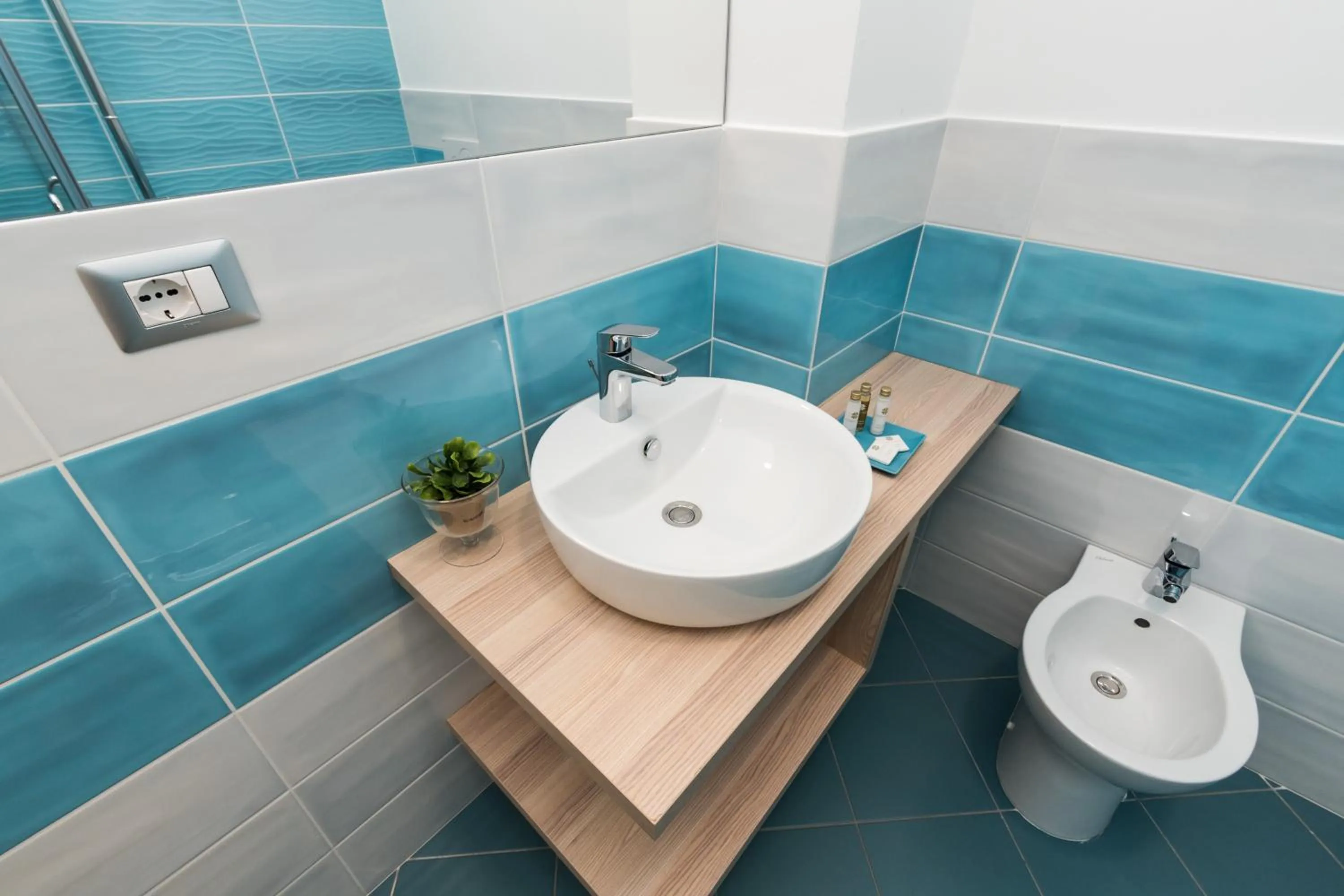 Bathroom in Relais del Borgo- Domo