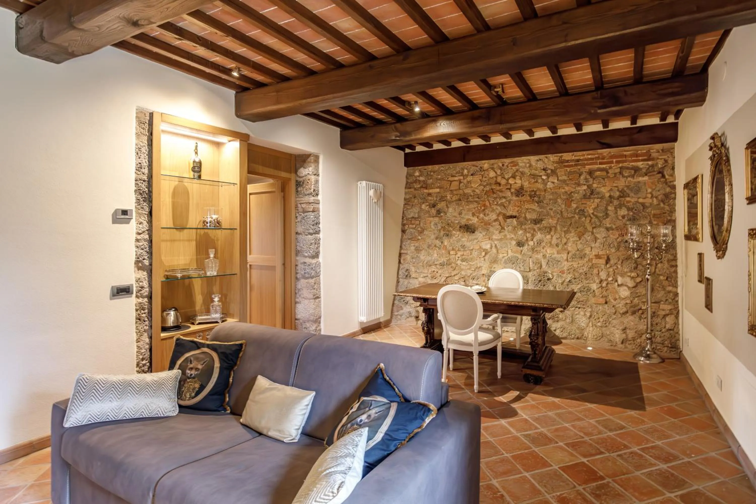 Living room in Relais La Costa Historical Residence