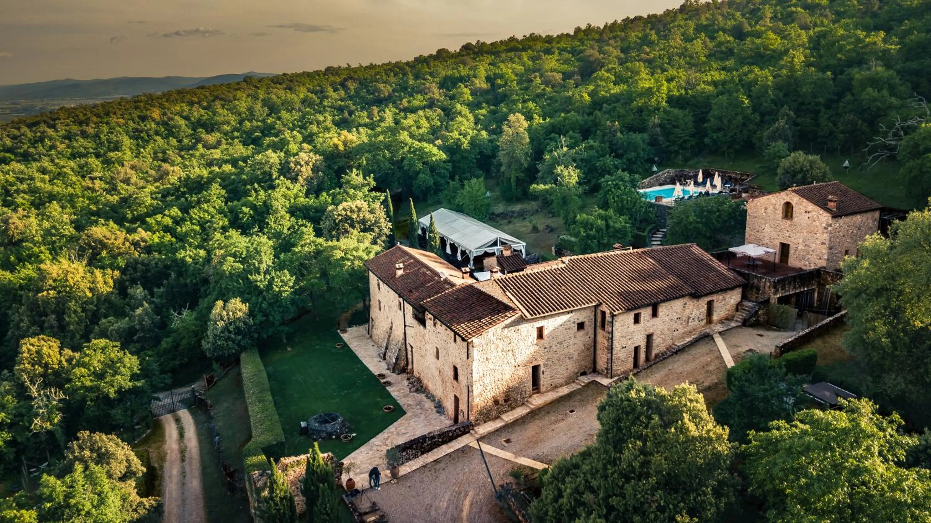 Property building in Relais La Costa Historical Residence