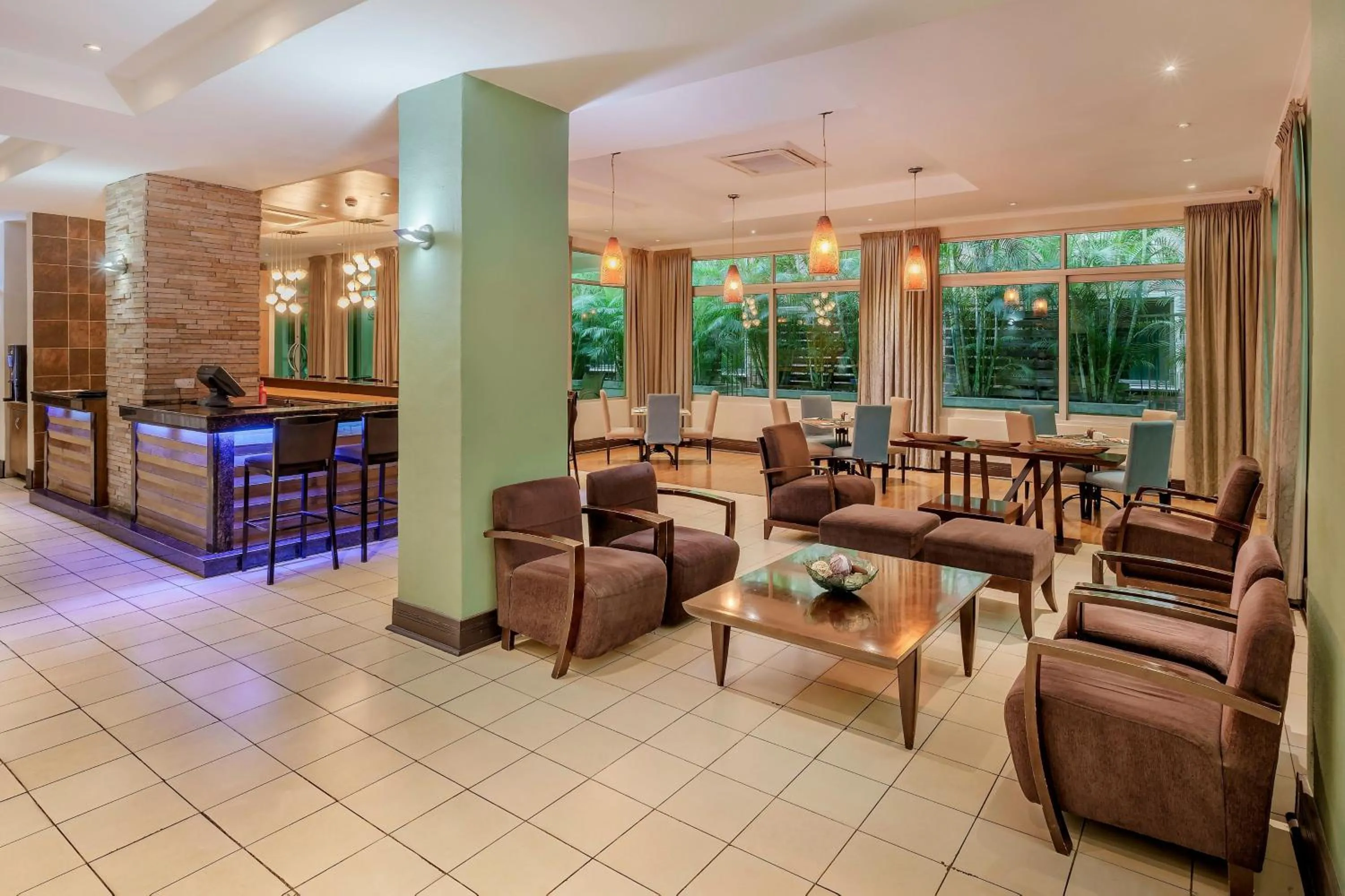 Restaurant/places to eat in Protea Hotel by Marriott Lusaka
