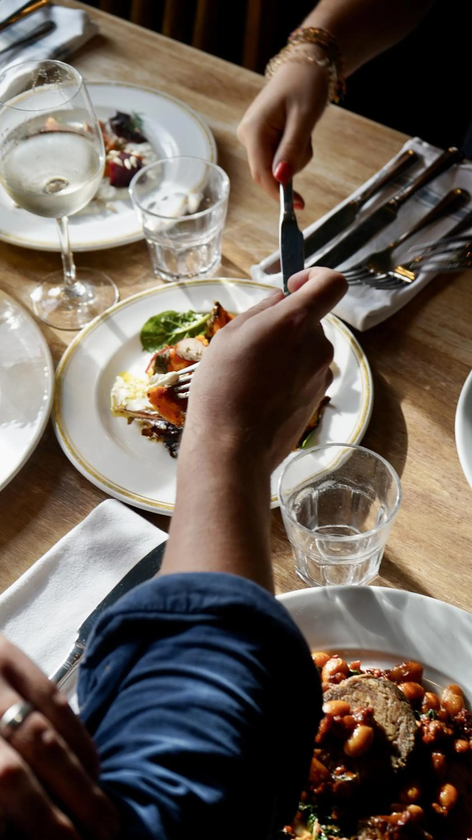 Food and drinks in The Pembroke Arms