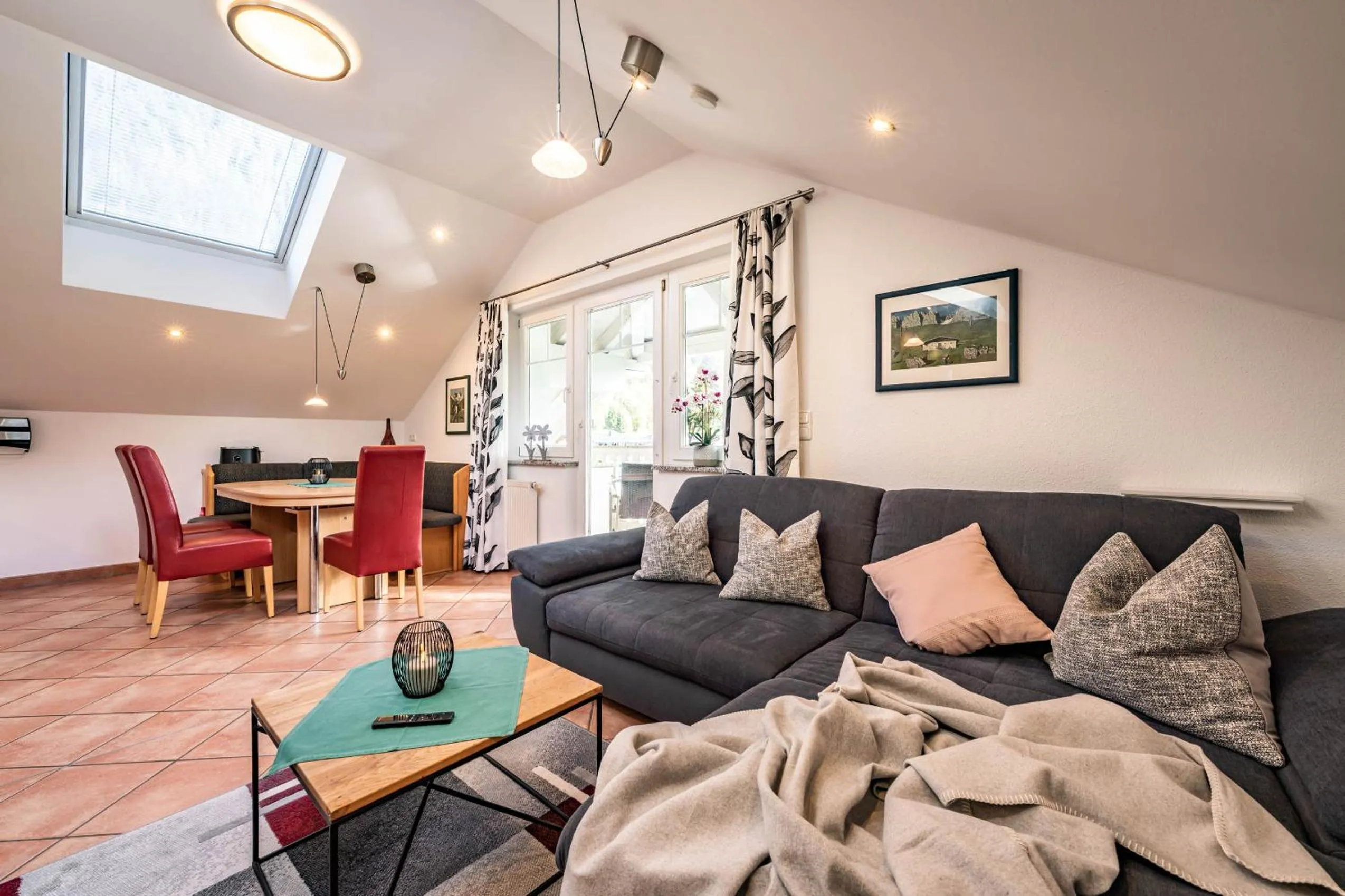 Living room in Gästehaus Wiesengrund & Apart Sporer