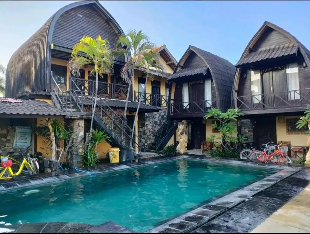 Swimming pool in Bale Sasak Bungalow