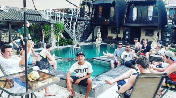 Staff in Bale Sasak Bungalow