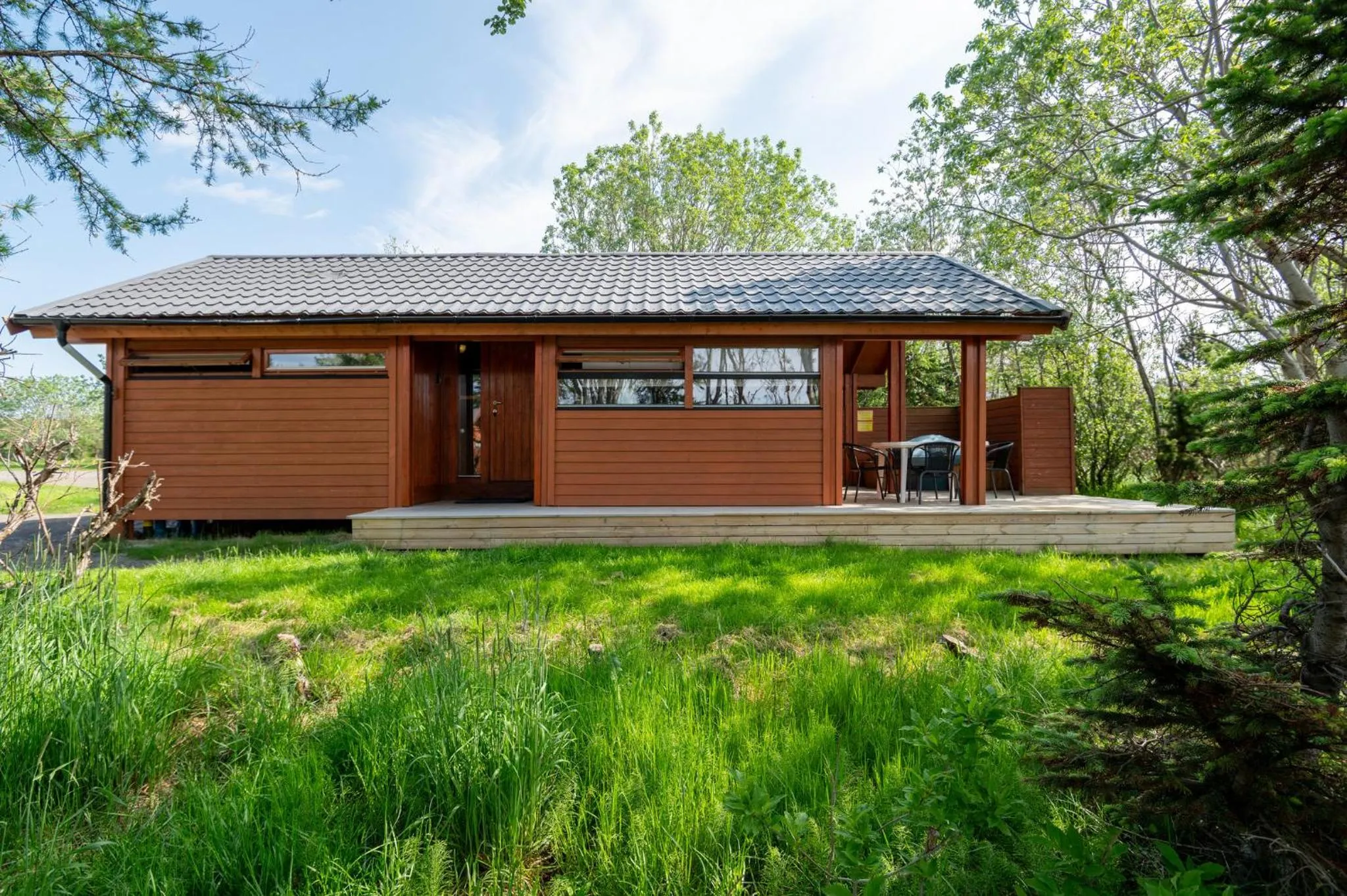 Property building in Gladheimar Cottages