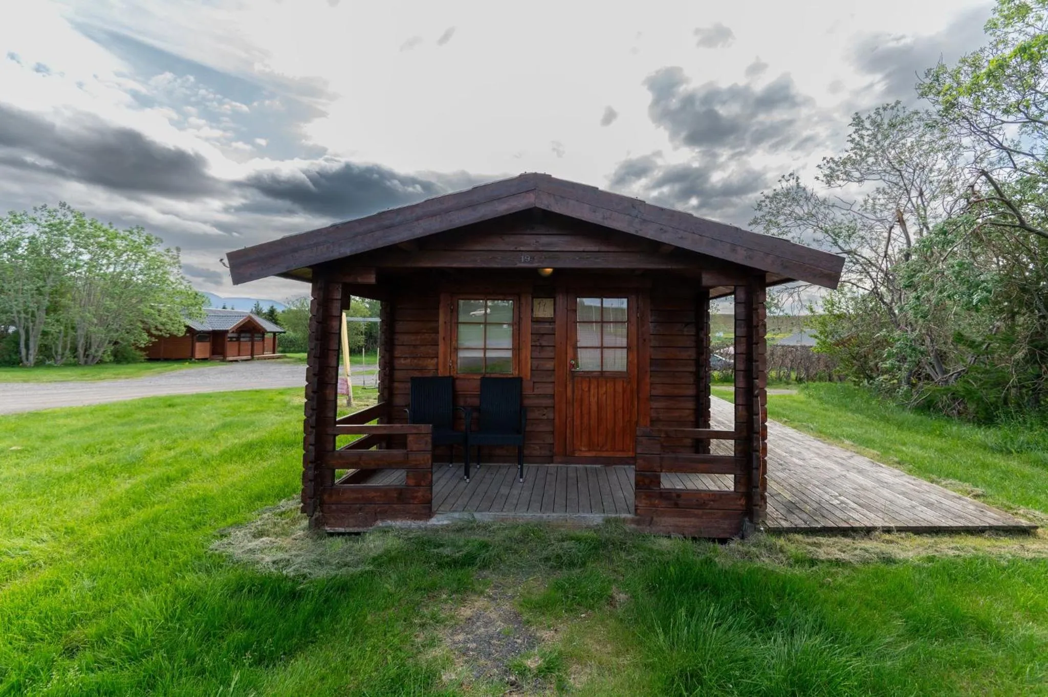 Property building in Gladheimar Cottages