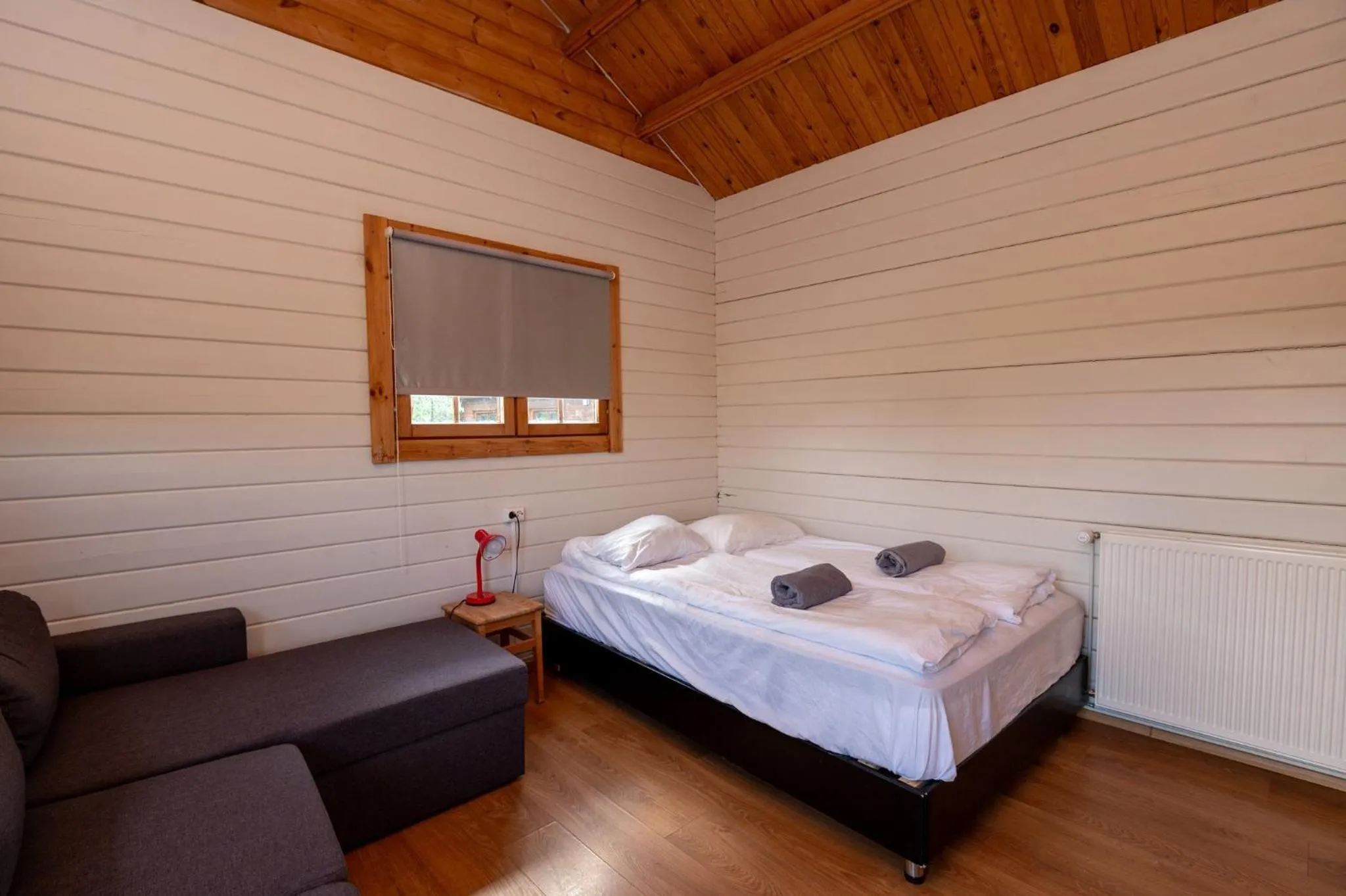 Photo of the whole room, Bed in Gladheimar Cottages