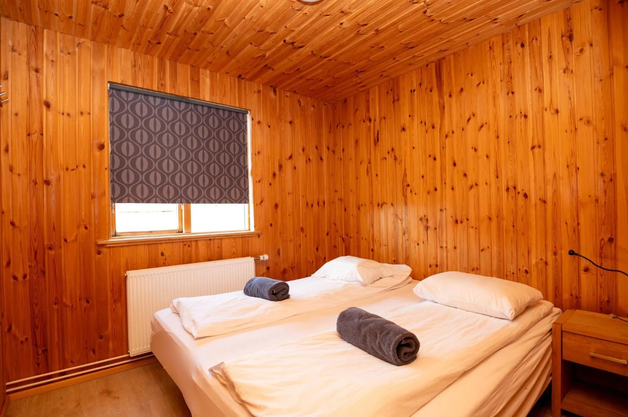 Photo of the whole room, Bed in Gladheimar Cottages