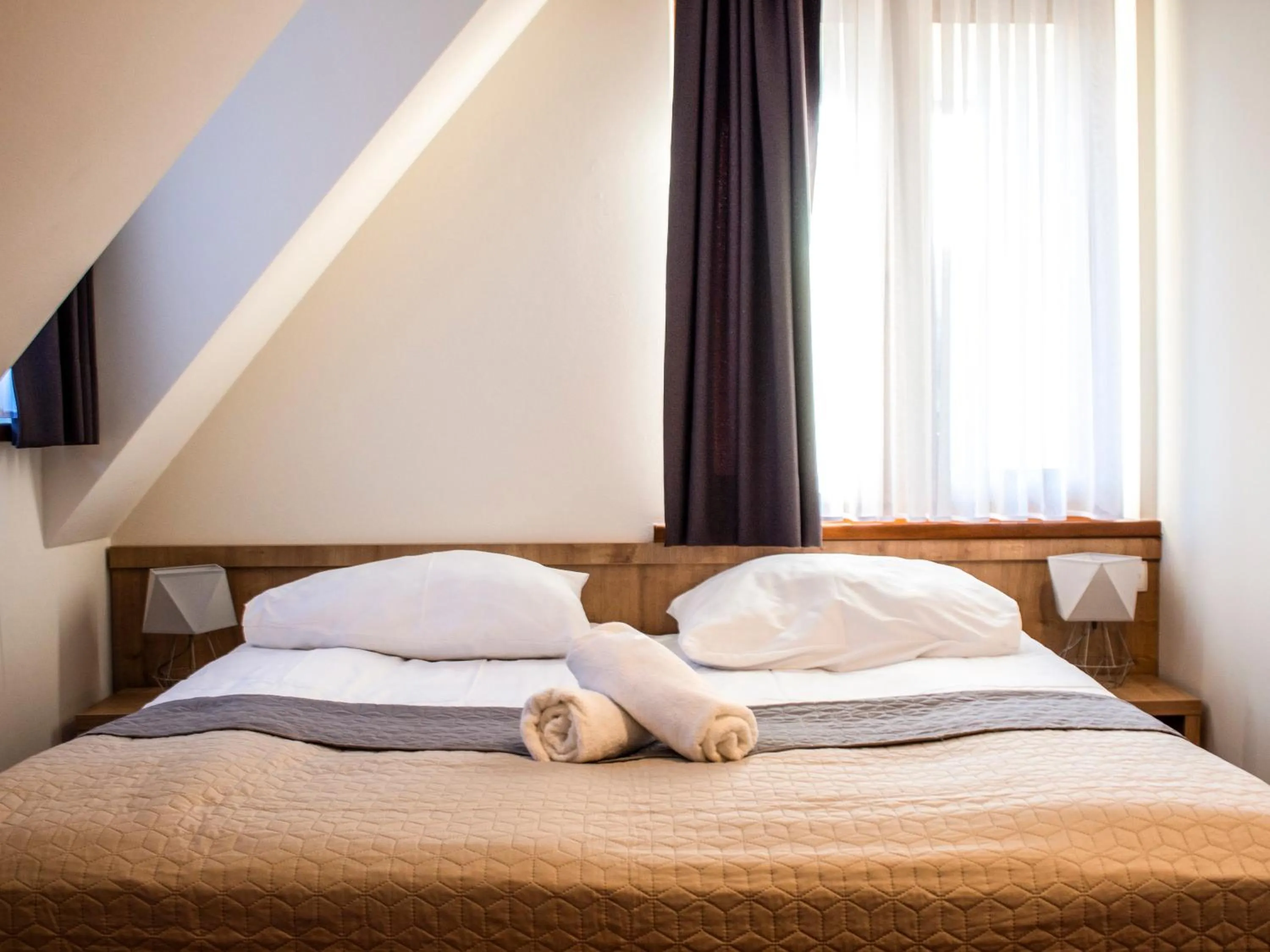 View (from property/room), Bed in Żelazne Wrota