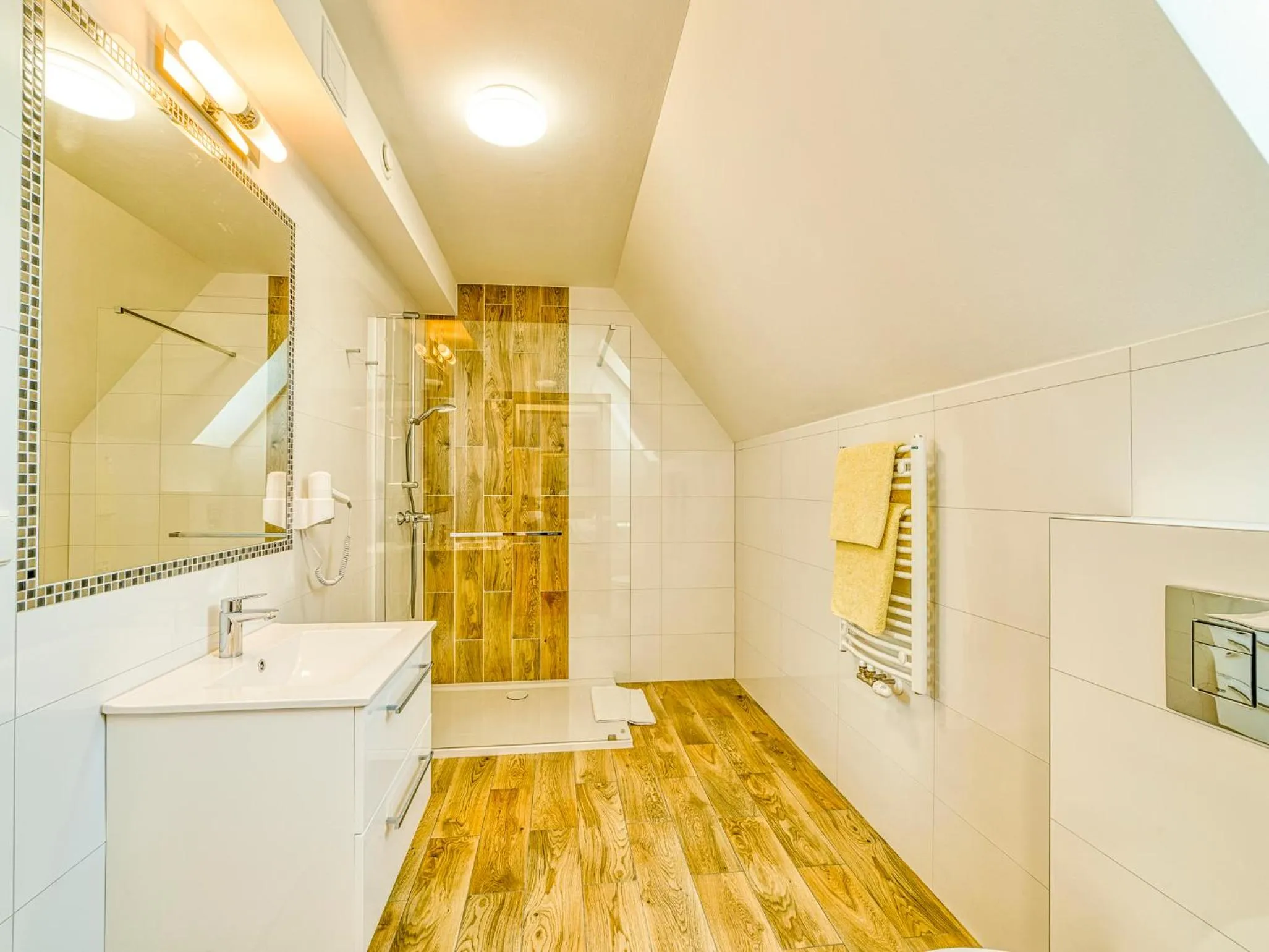 Shower in Żelazne Wrota