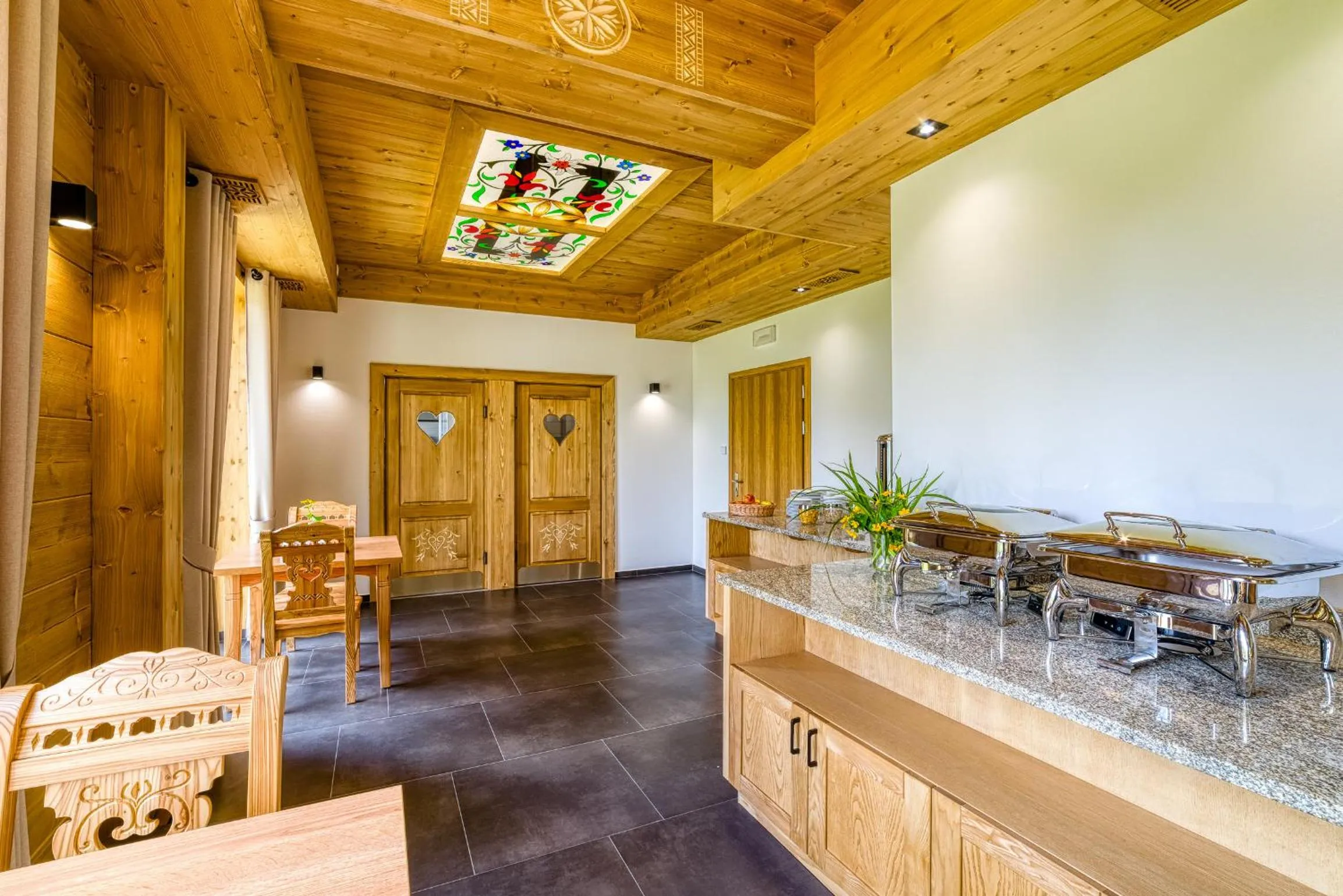 Dining area in Żelazne Wrota