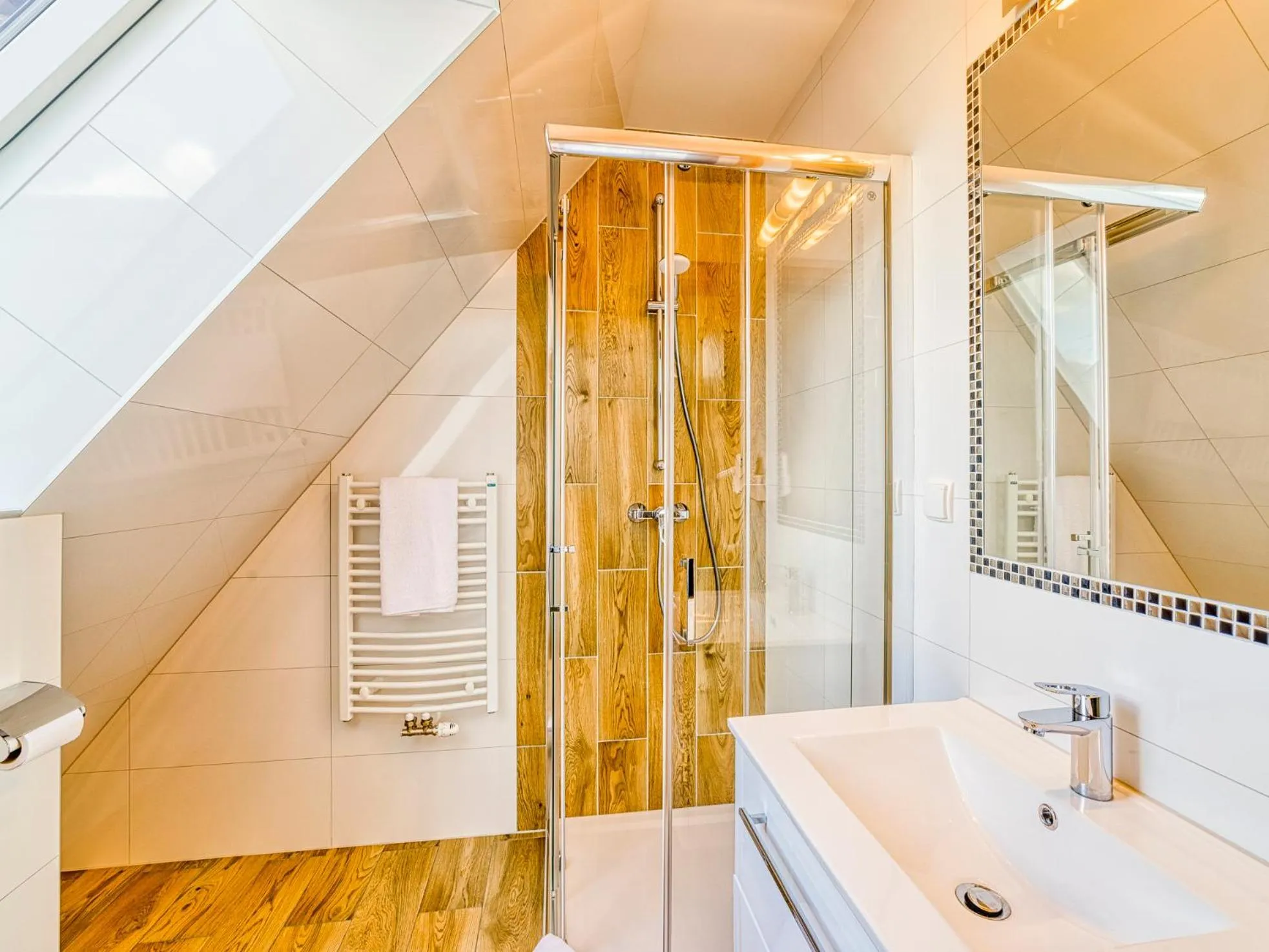 Shower in Żelazne Wrota