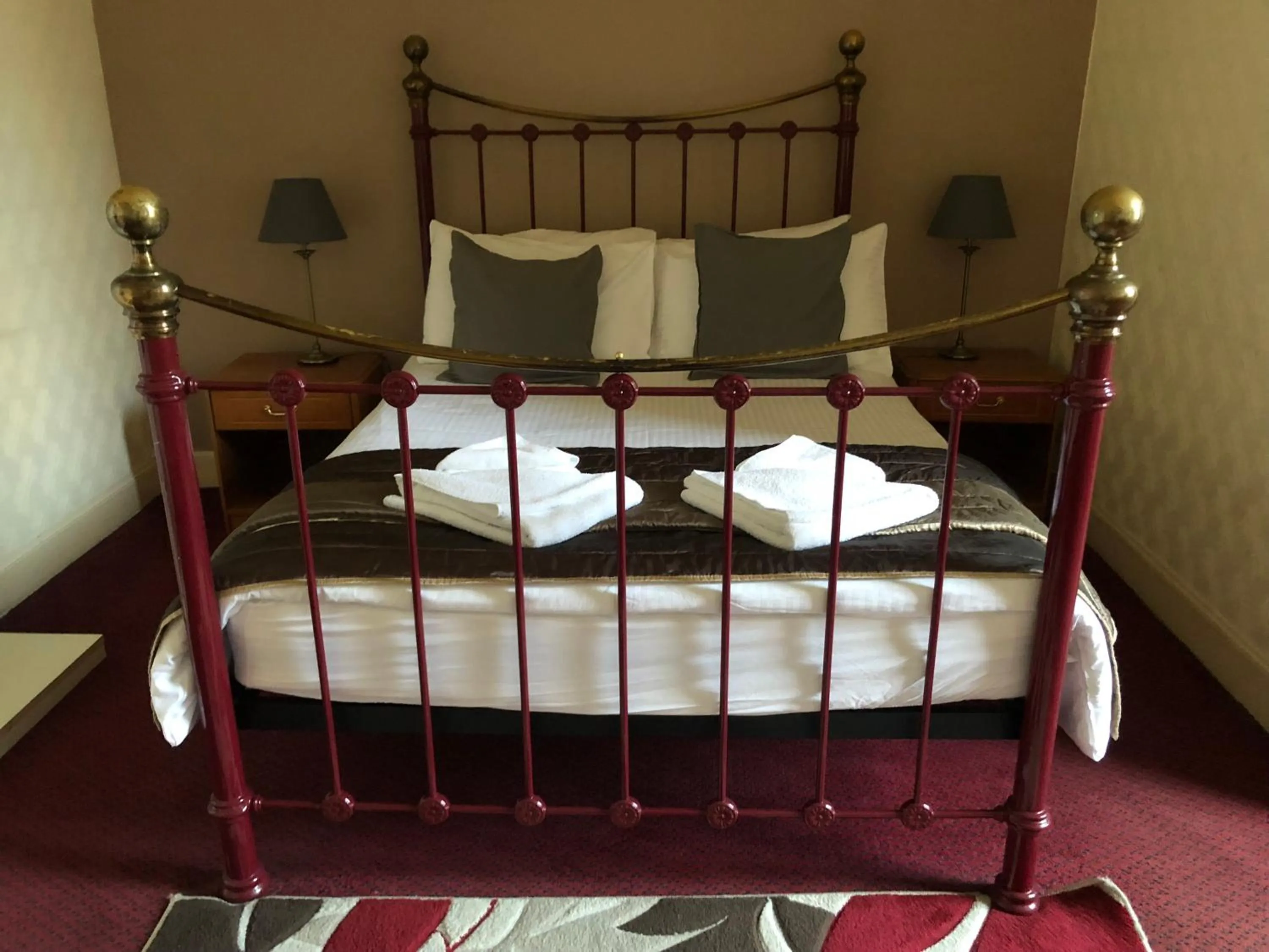 Bed in Atlas Guest House