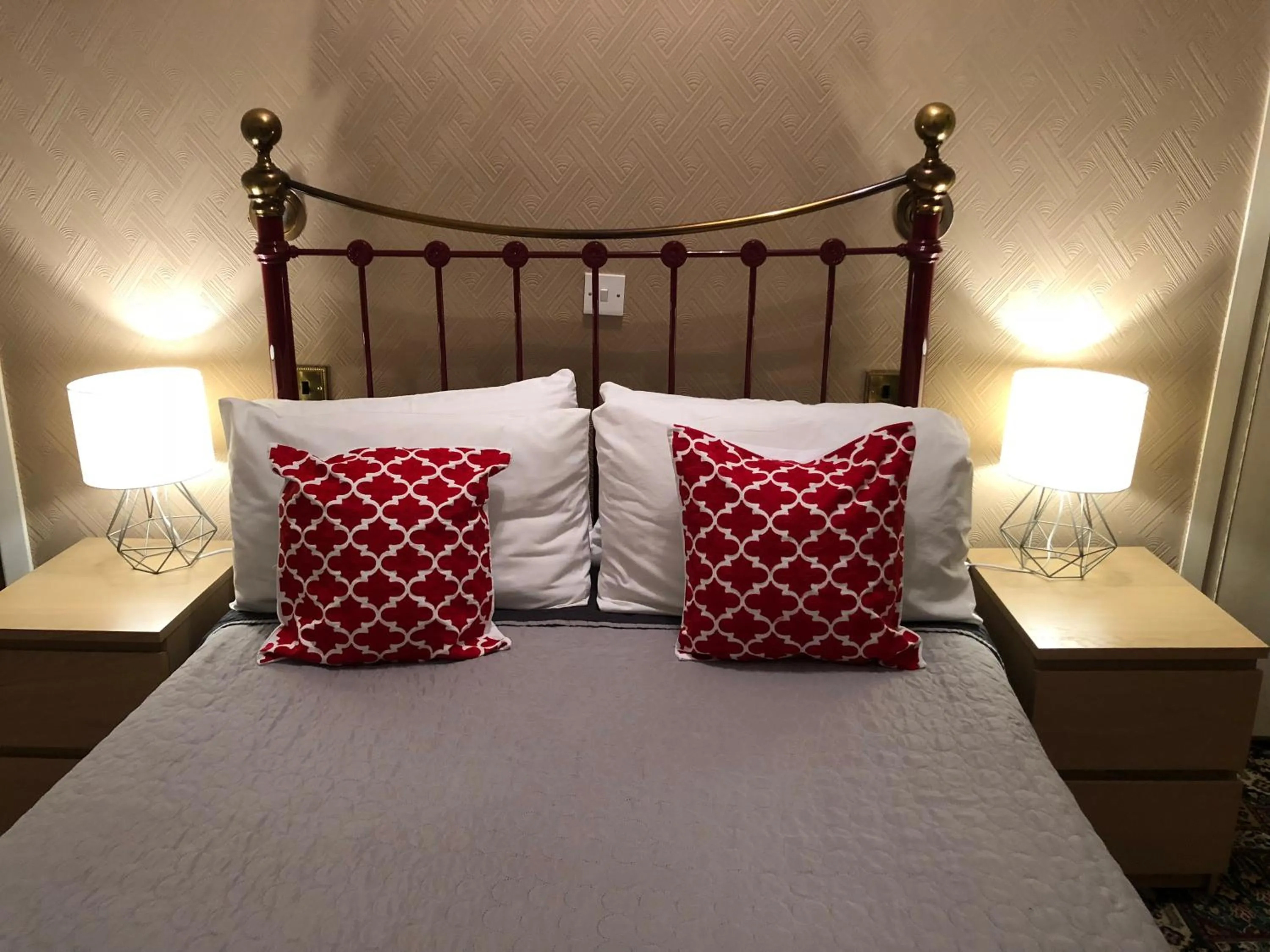 Bed in Atlas Guest House