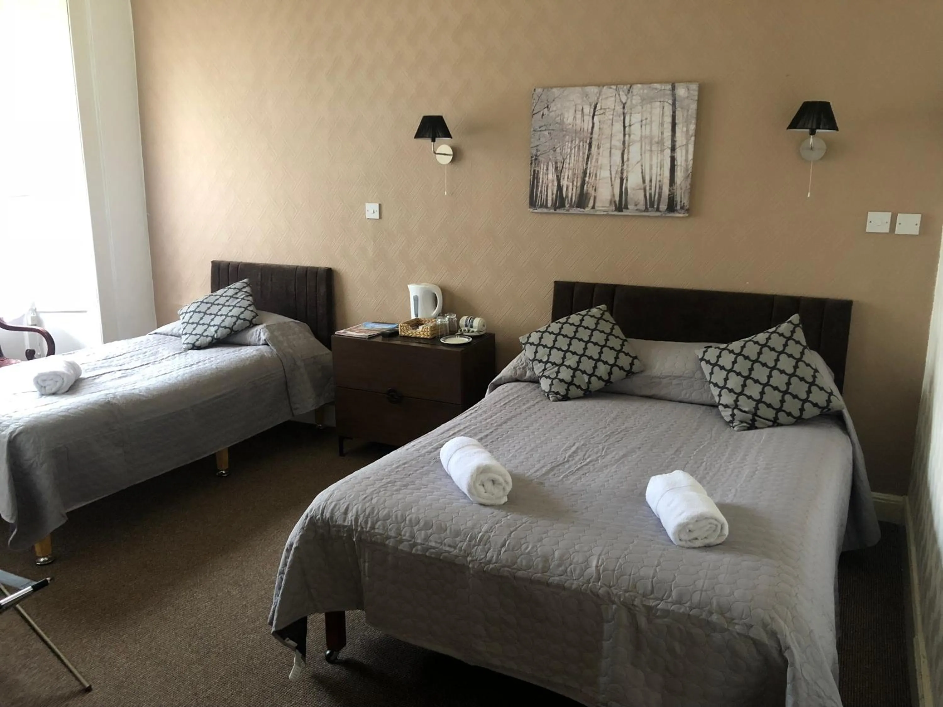 Bed in Atlas Guest House