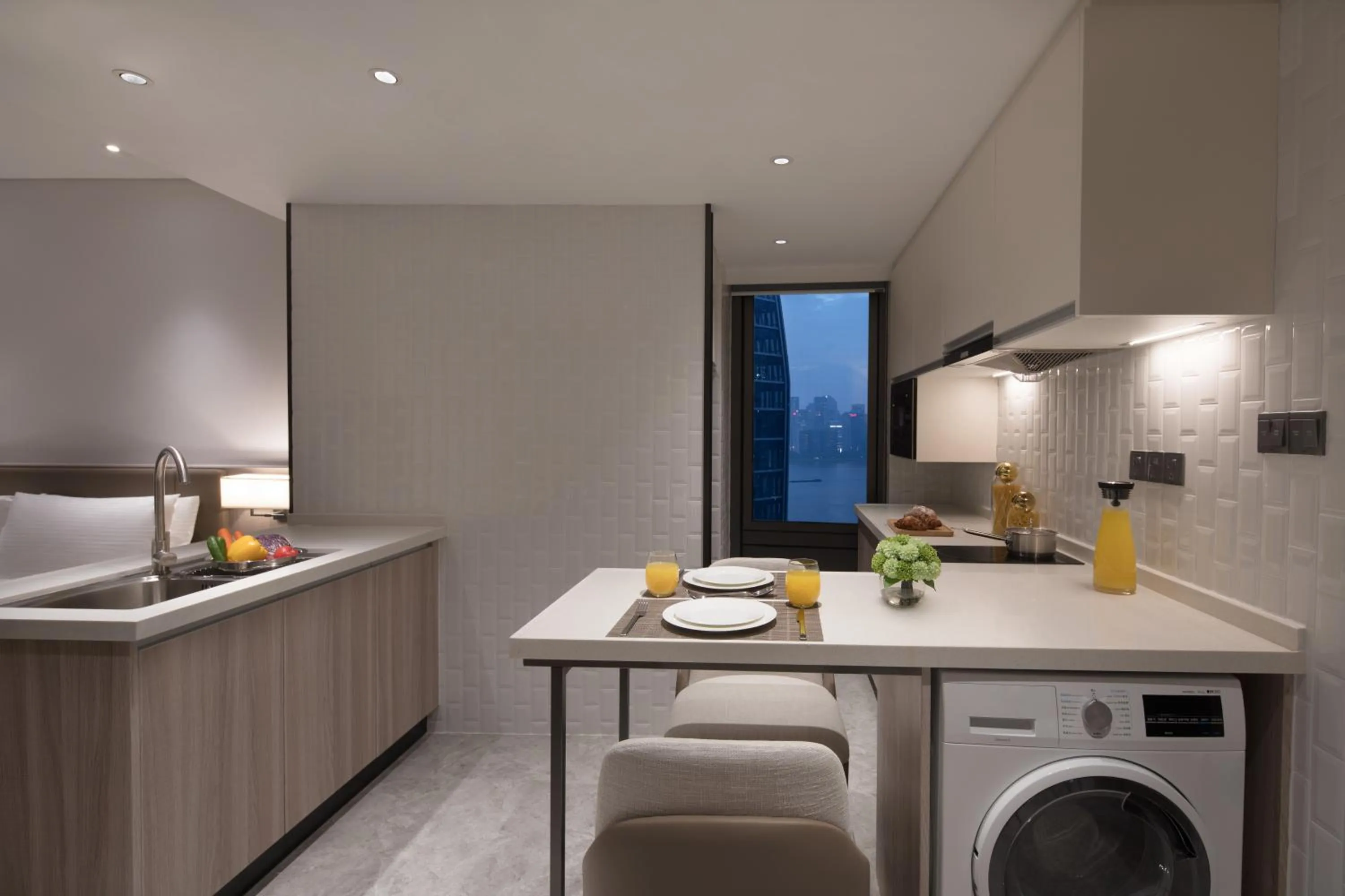 Kitchen or kitchenette in Somerset IOC Hangzhou