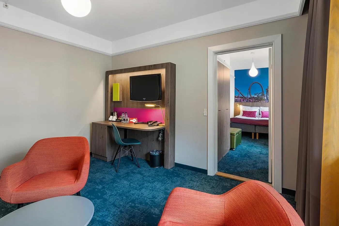 Bed in ProfilHotels Richmond