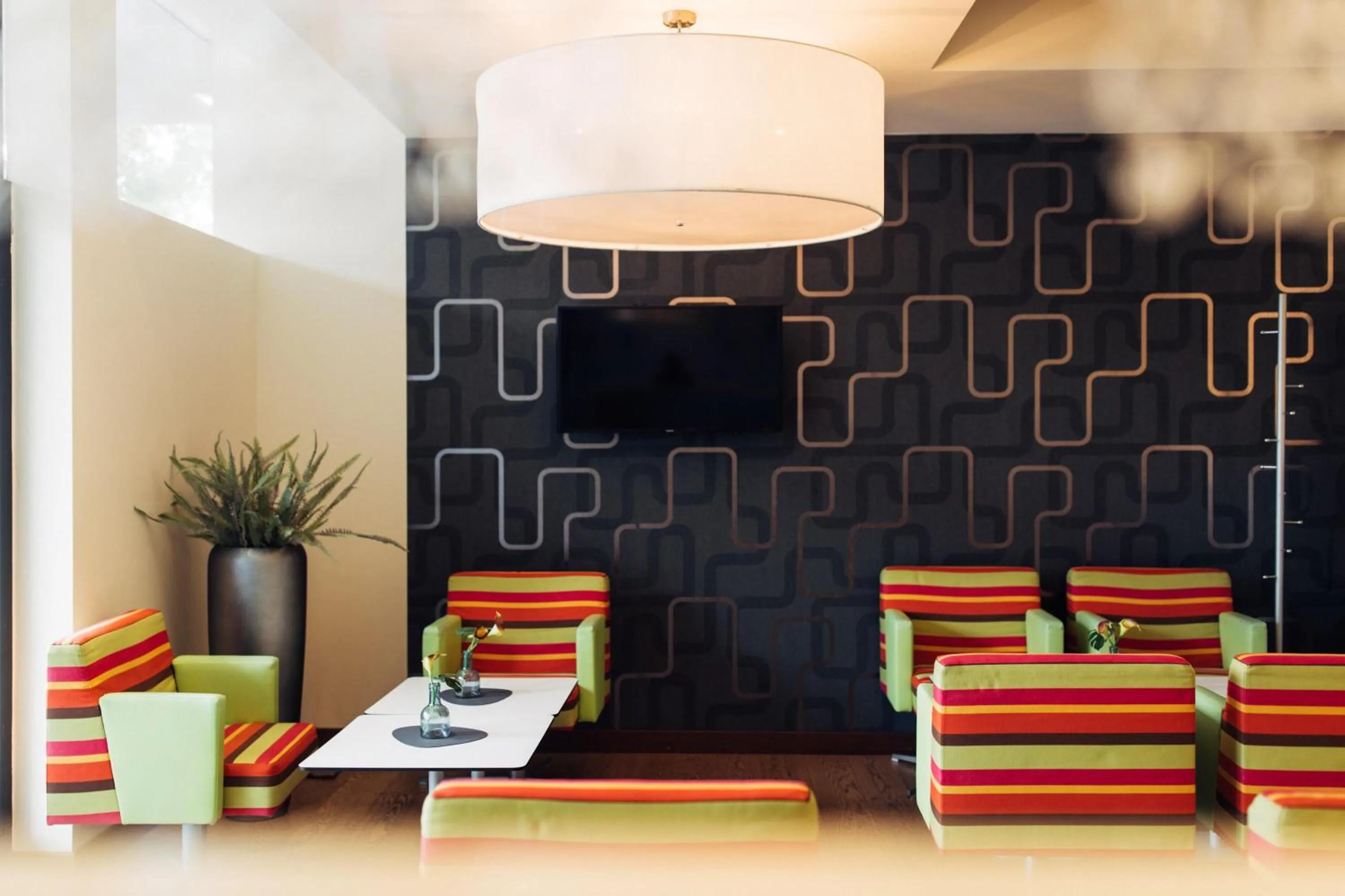 Lobby or reception in harry's home Linz-Urfahr hotel & apartments