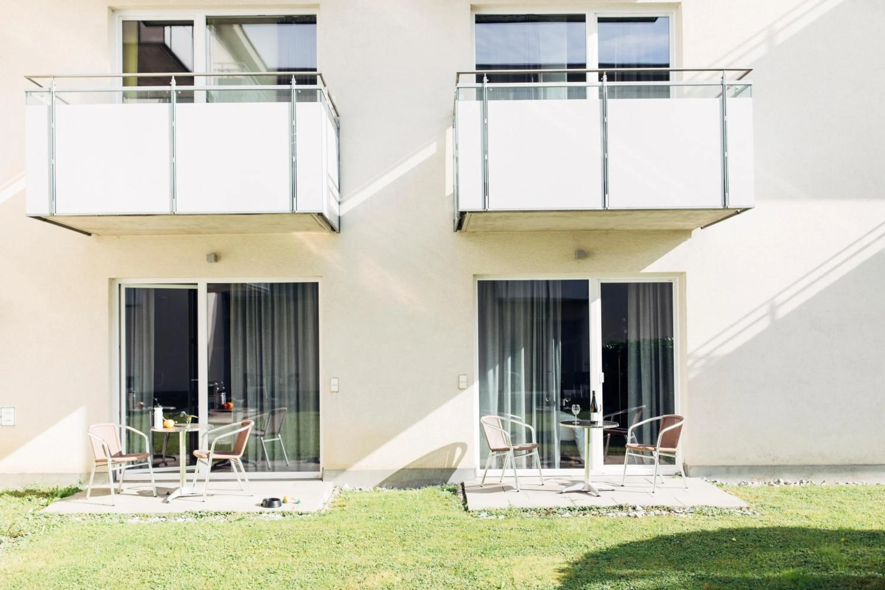 Balcony/Terrace in harry's home Linz-Urfahr hotel & apartments