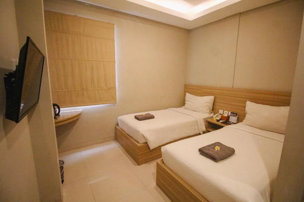 Bed in Kuta Majesty Hotel