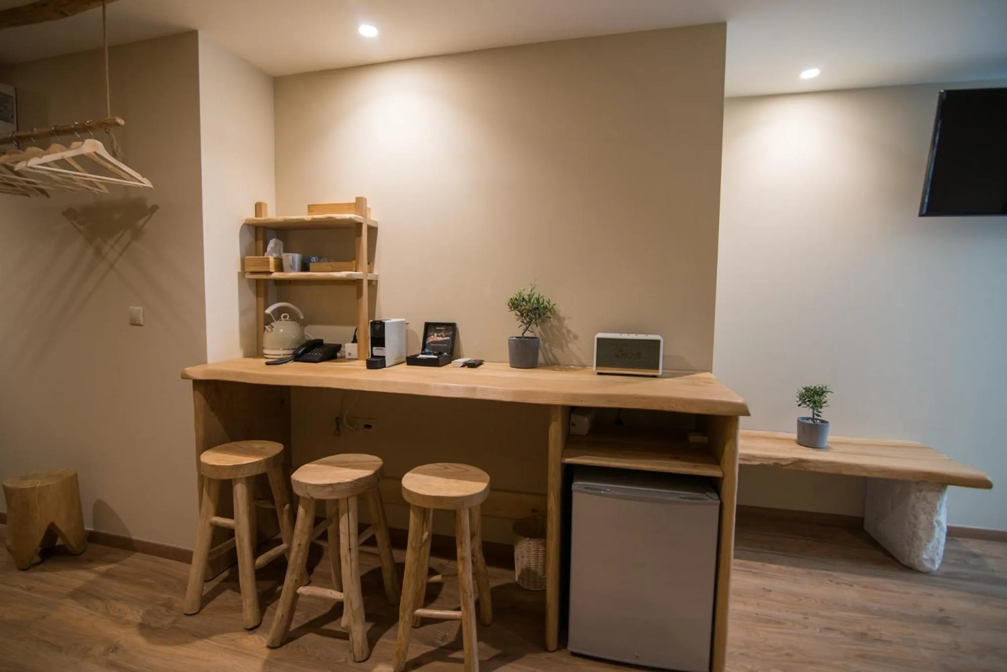 Kitchen or kitchenette in Ederlezi Boutique Hotel