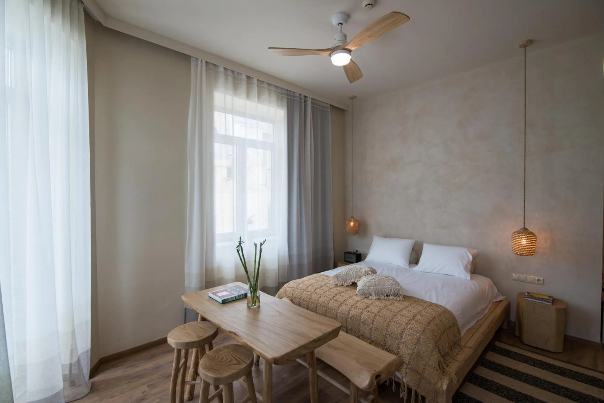 Bed in Ederlezi Boutique Hotel